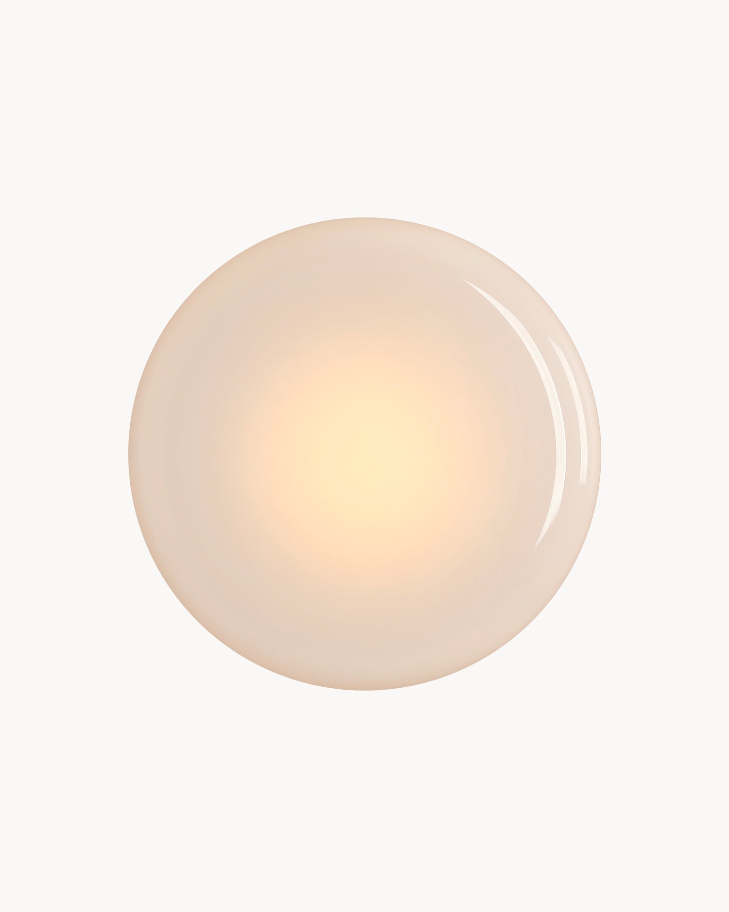 Lampada da parete Bonbon, crema