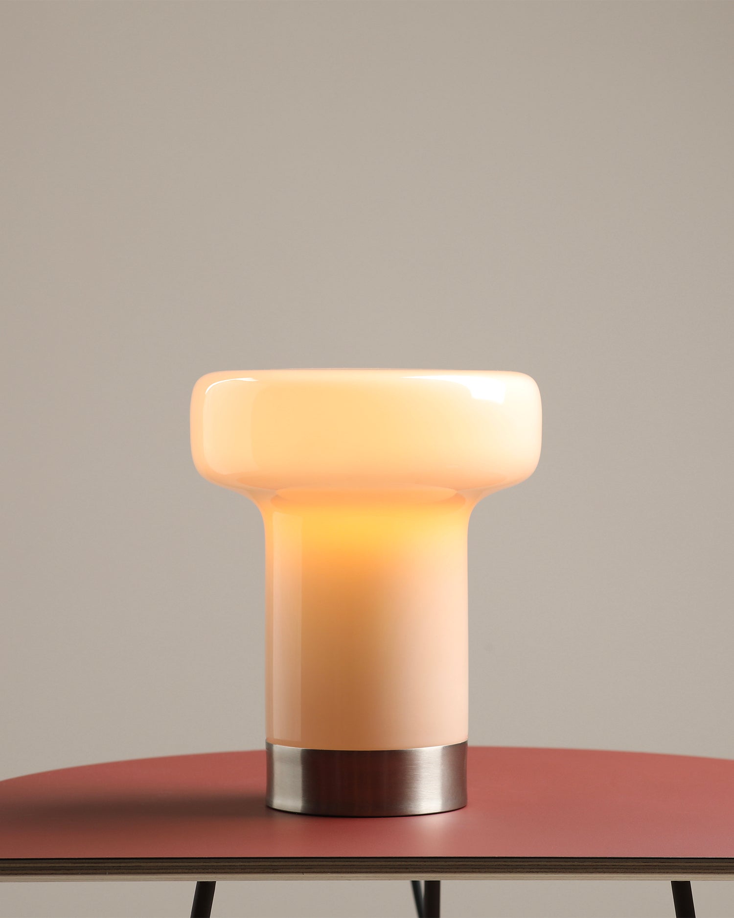 Lampada da tavolo Bonbon, beige