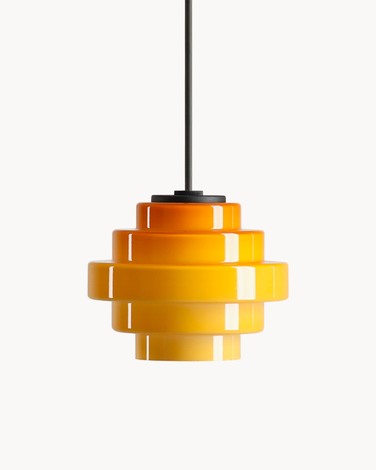 Lampada a sospensione in vetro Filo