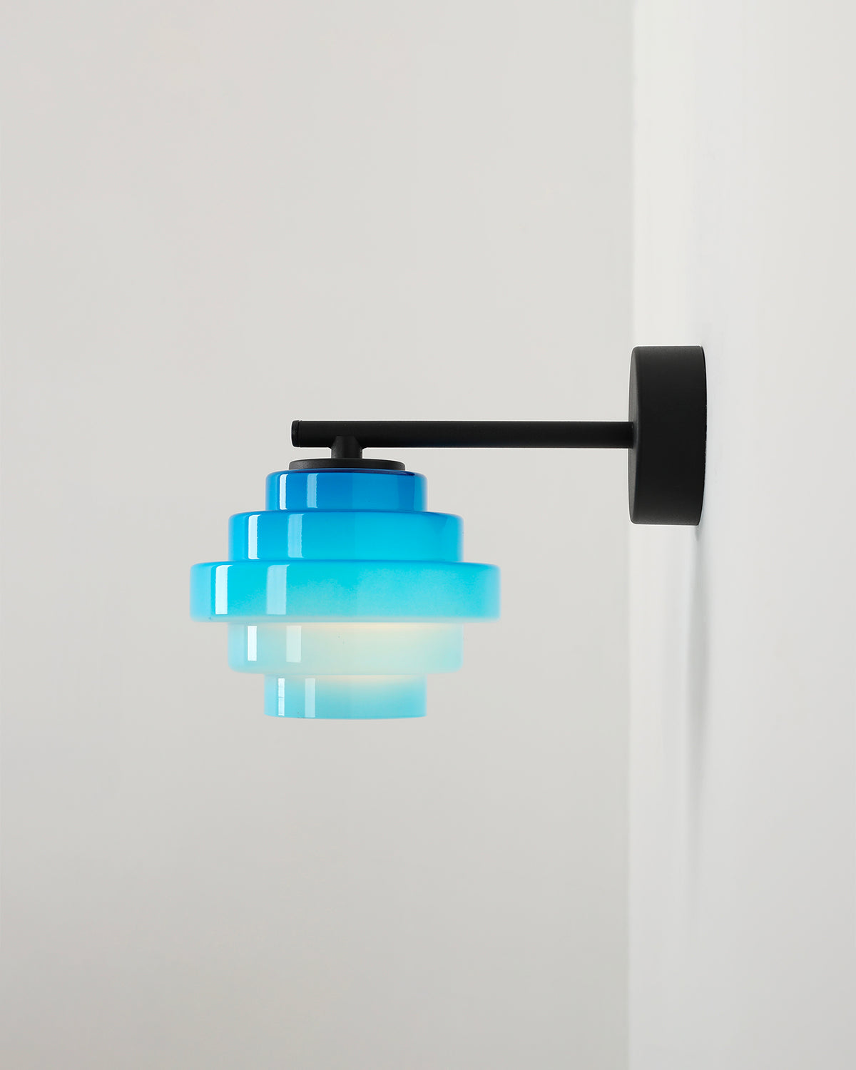 Lampada da parete Filo - Metallo/vetro