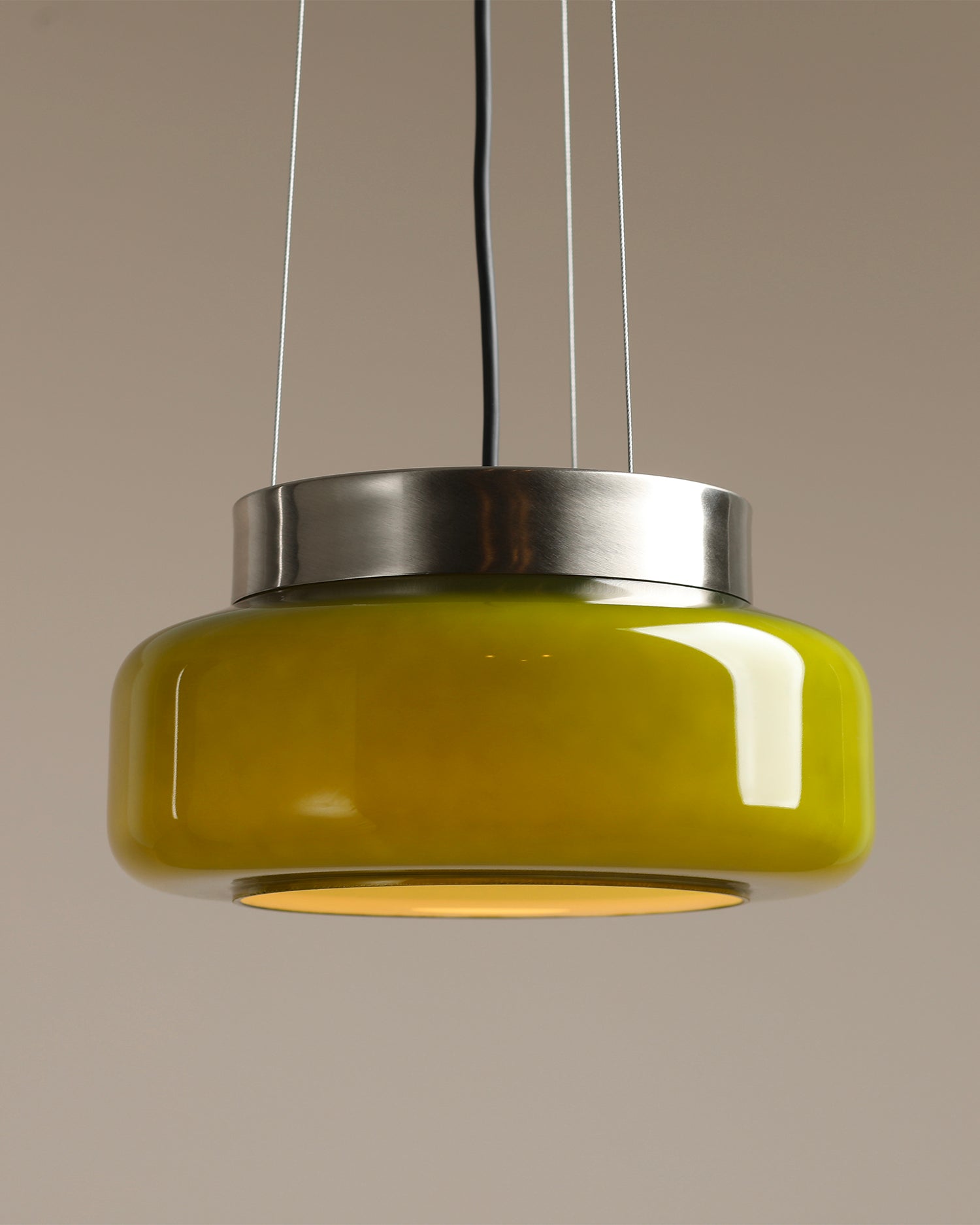 Lampada a sospensione Bonbon, verde