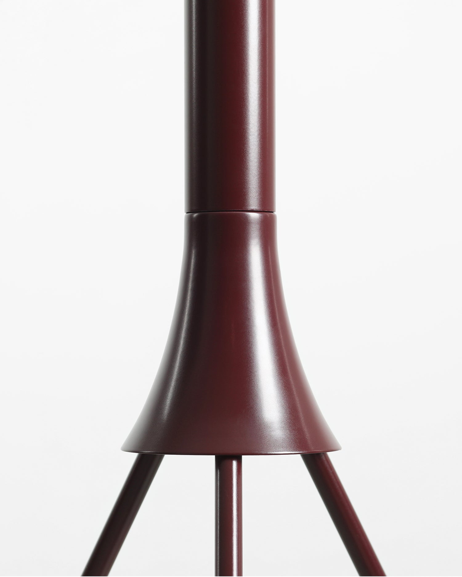 Lampada da terra in metallo Kibo