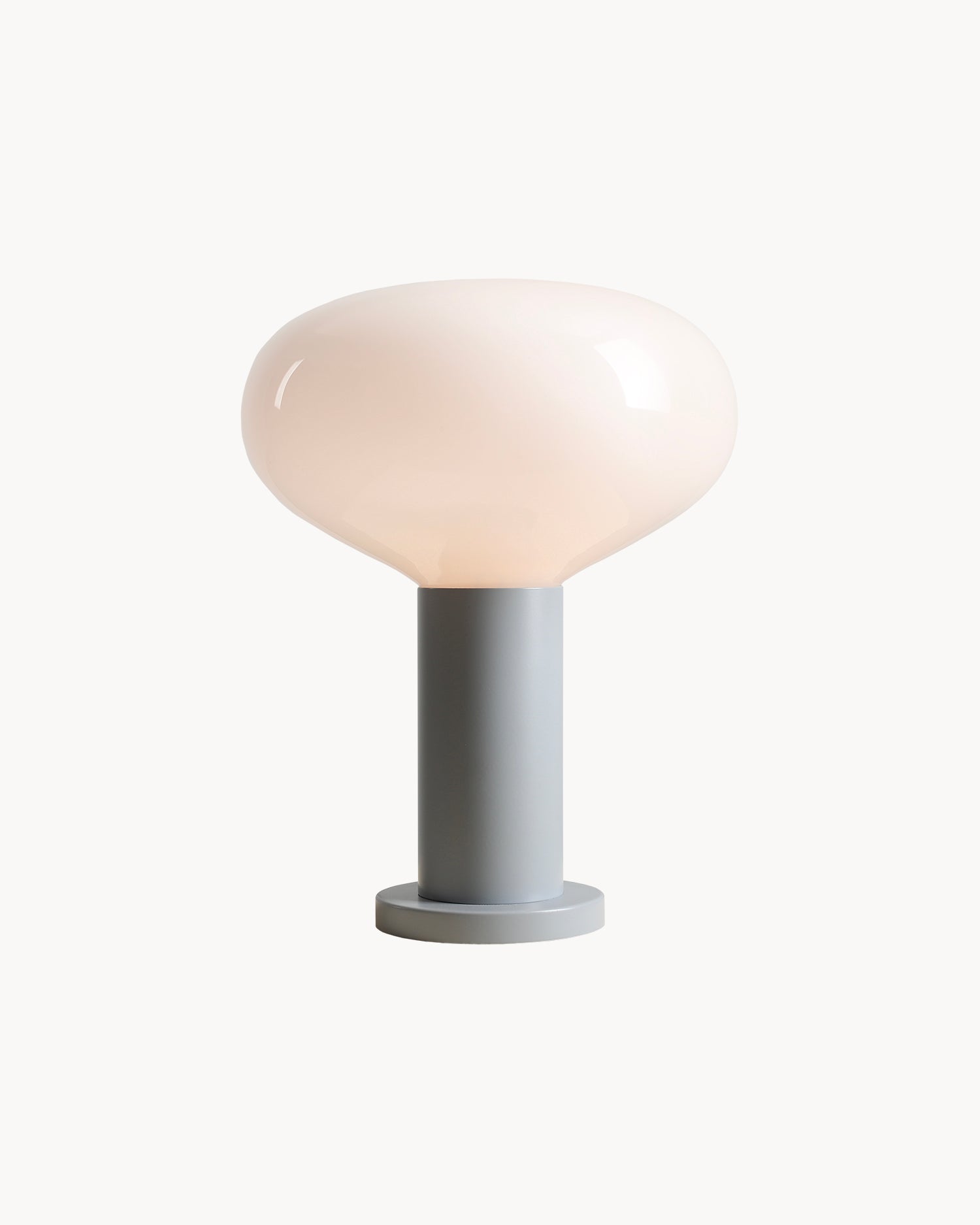 Lampada da tavolo Flo, grigia