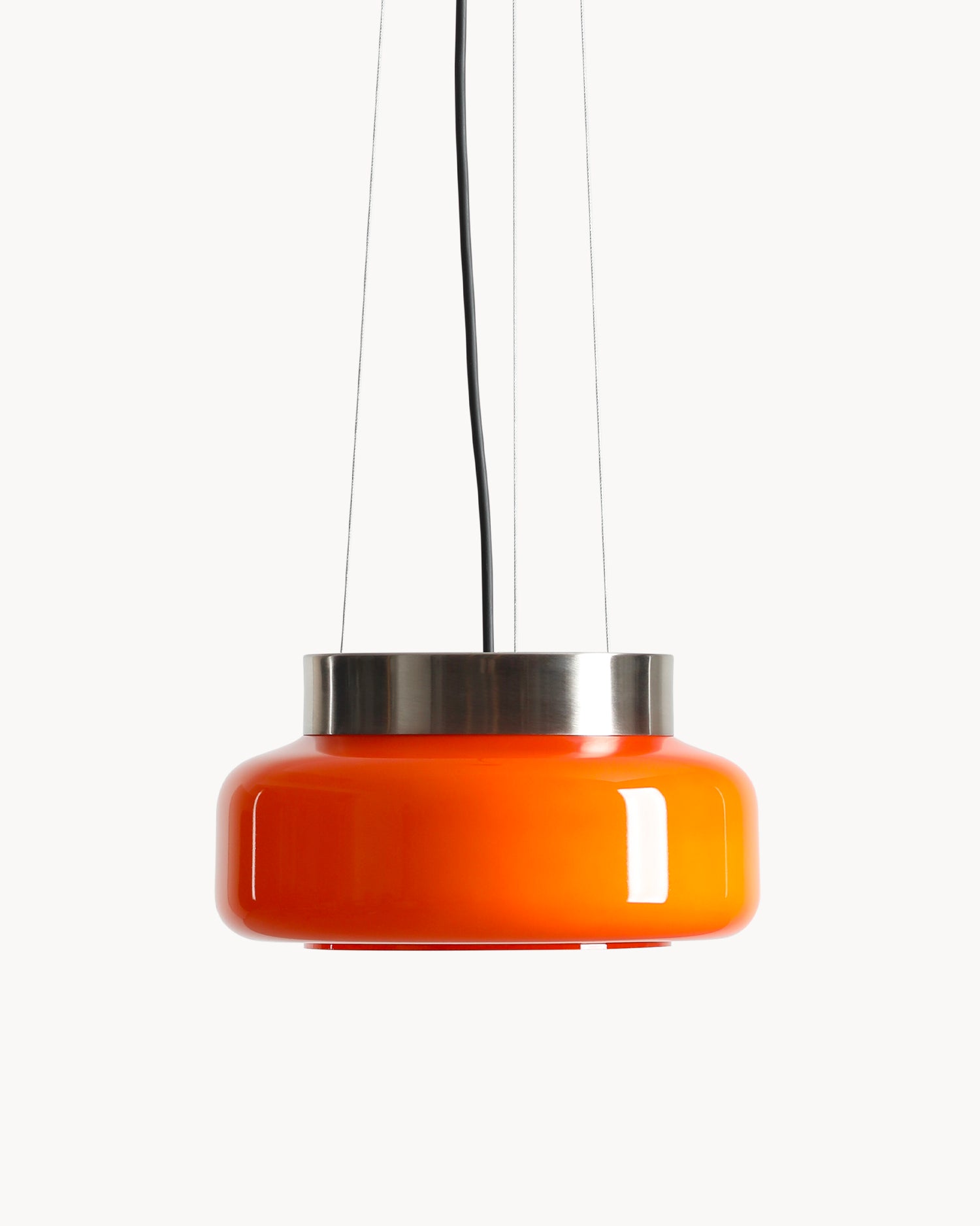 Lampada a sospensione Bonbon, arancione