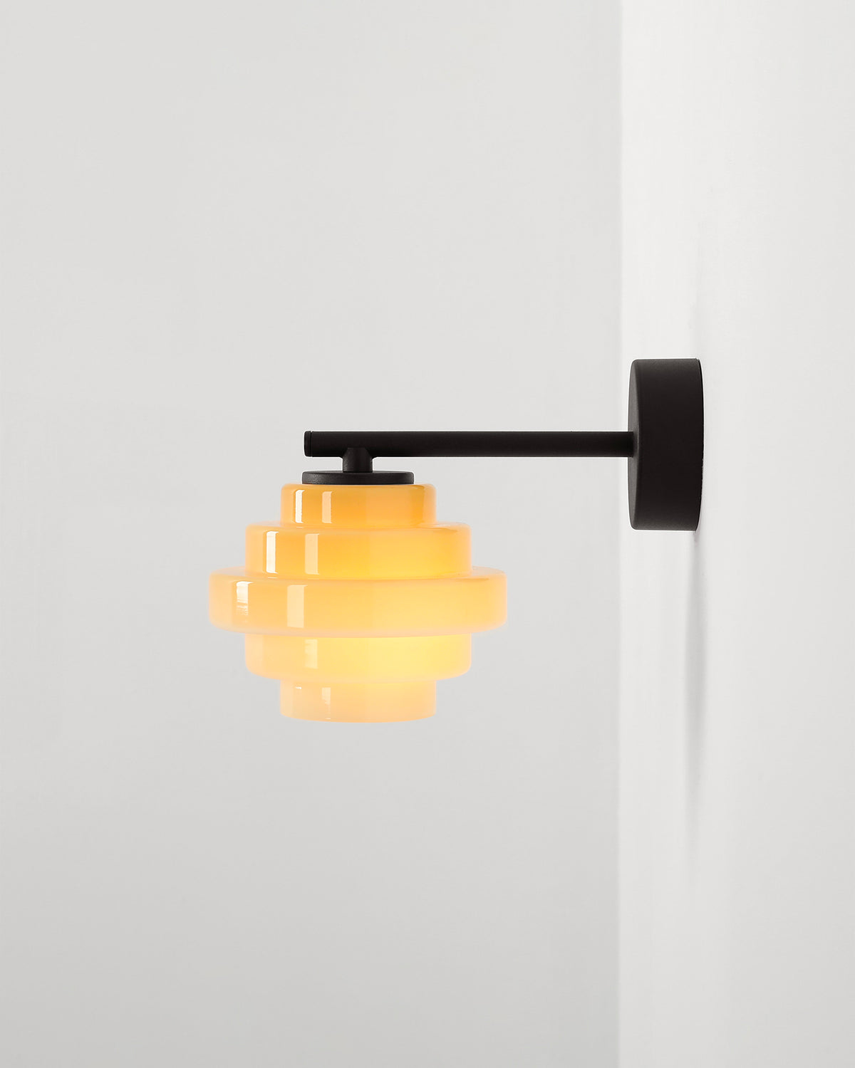 Lampada da parete Filo - Metallo/vetro