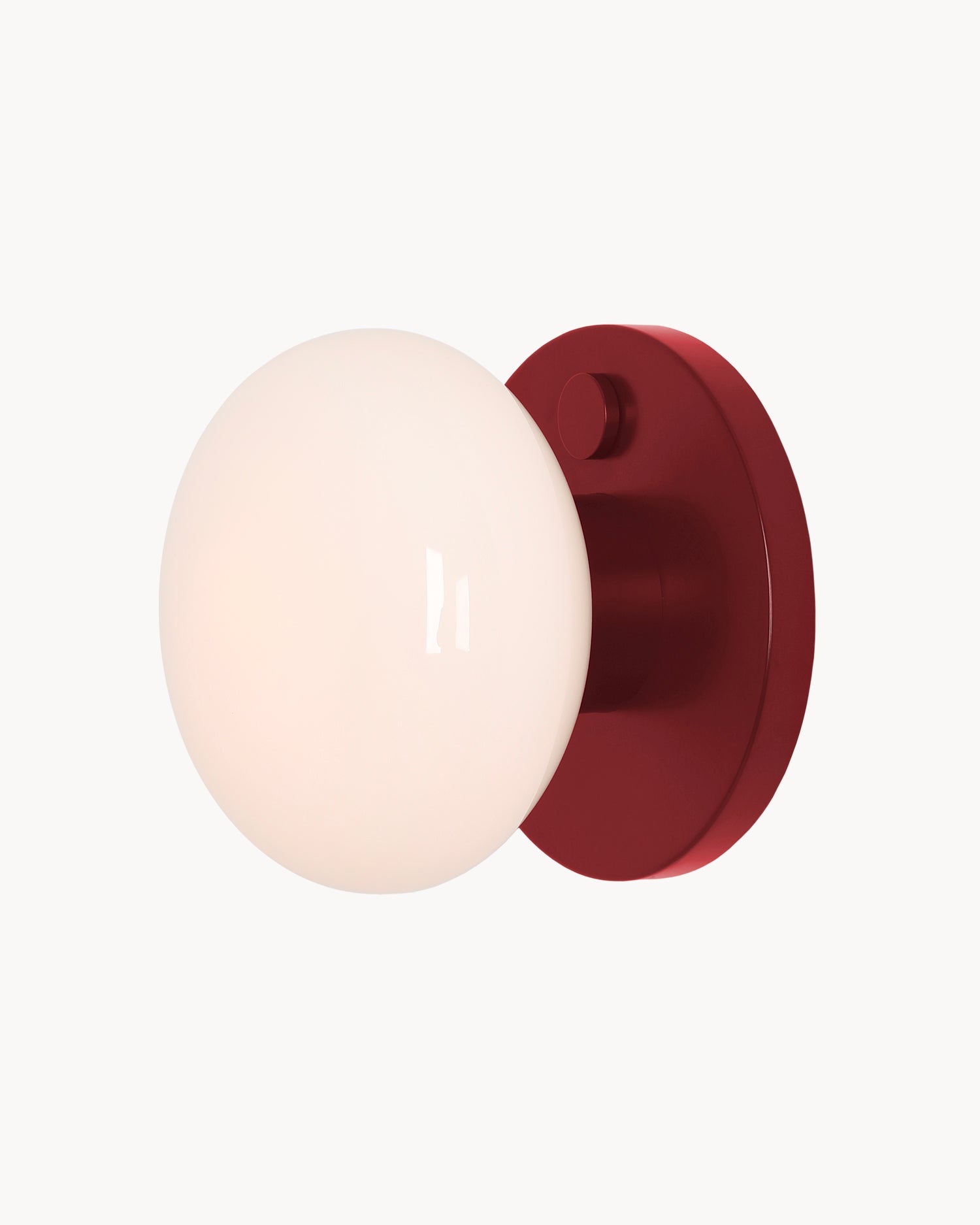 Lampada da parete Flo, burgundy