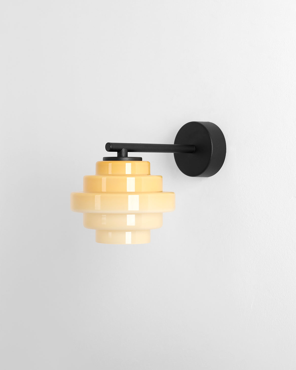 Lampada da parete Filo - Metallo/vetro