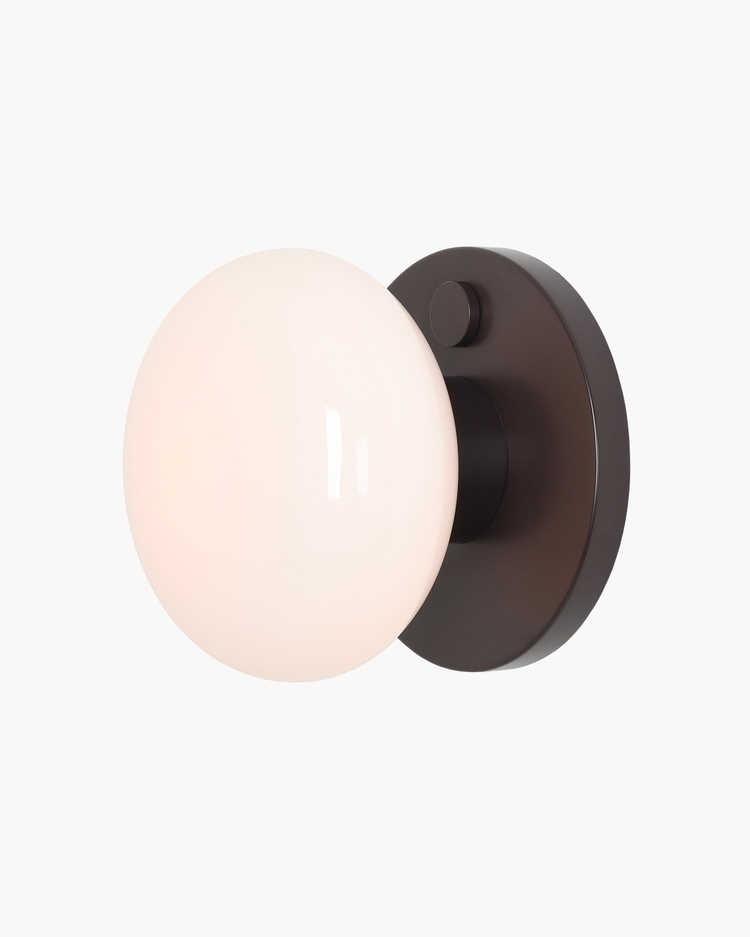 Lampada da parete Flo, marrone
