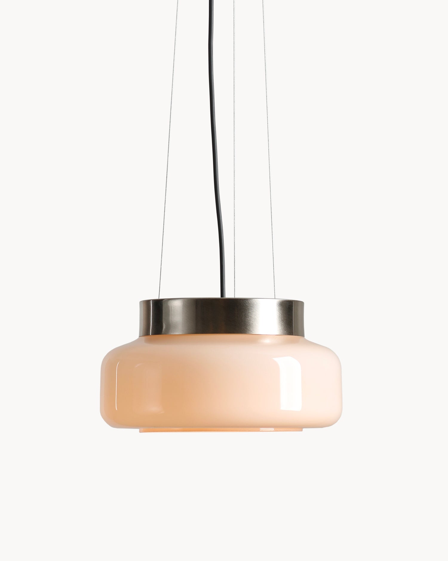 Lampada a sospensione Bonbon, beige