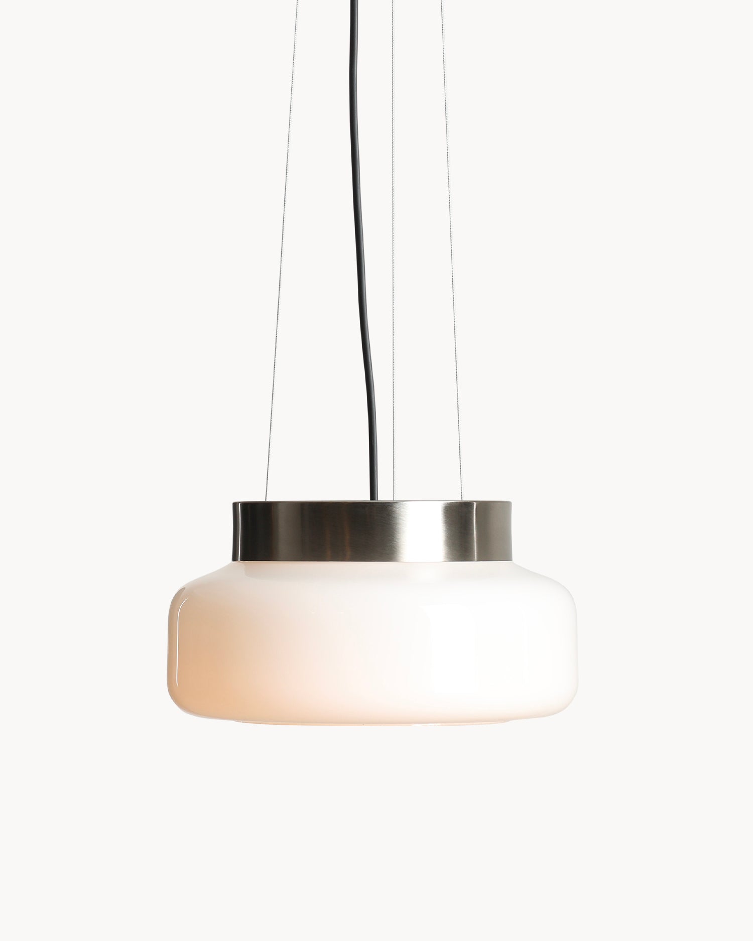 Lampada a sospensione Bonbon, crema