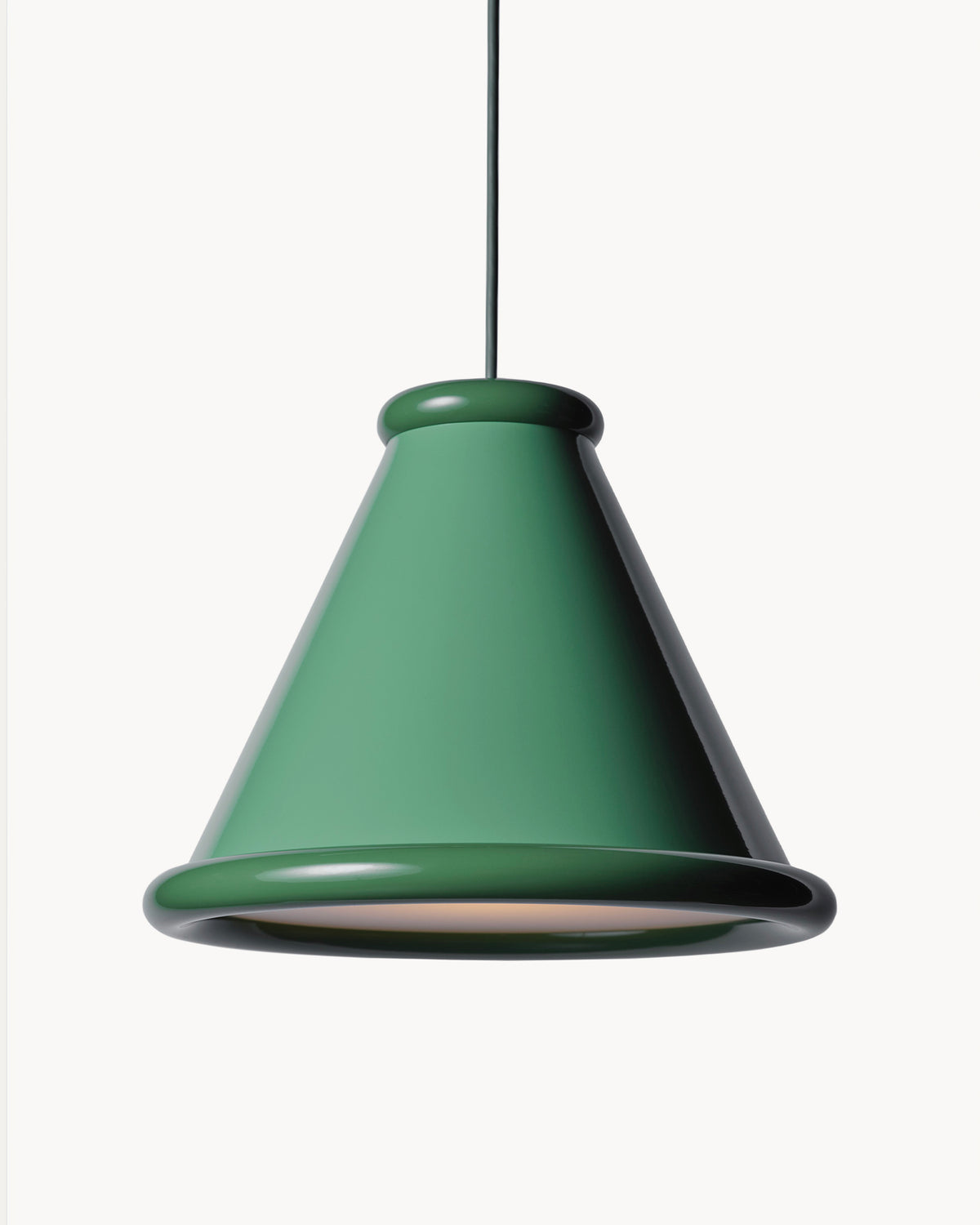 Lampada a sospensione in alluminio Belle