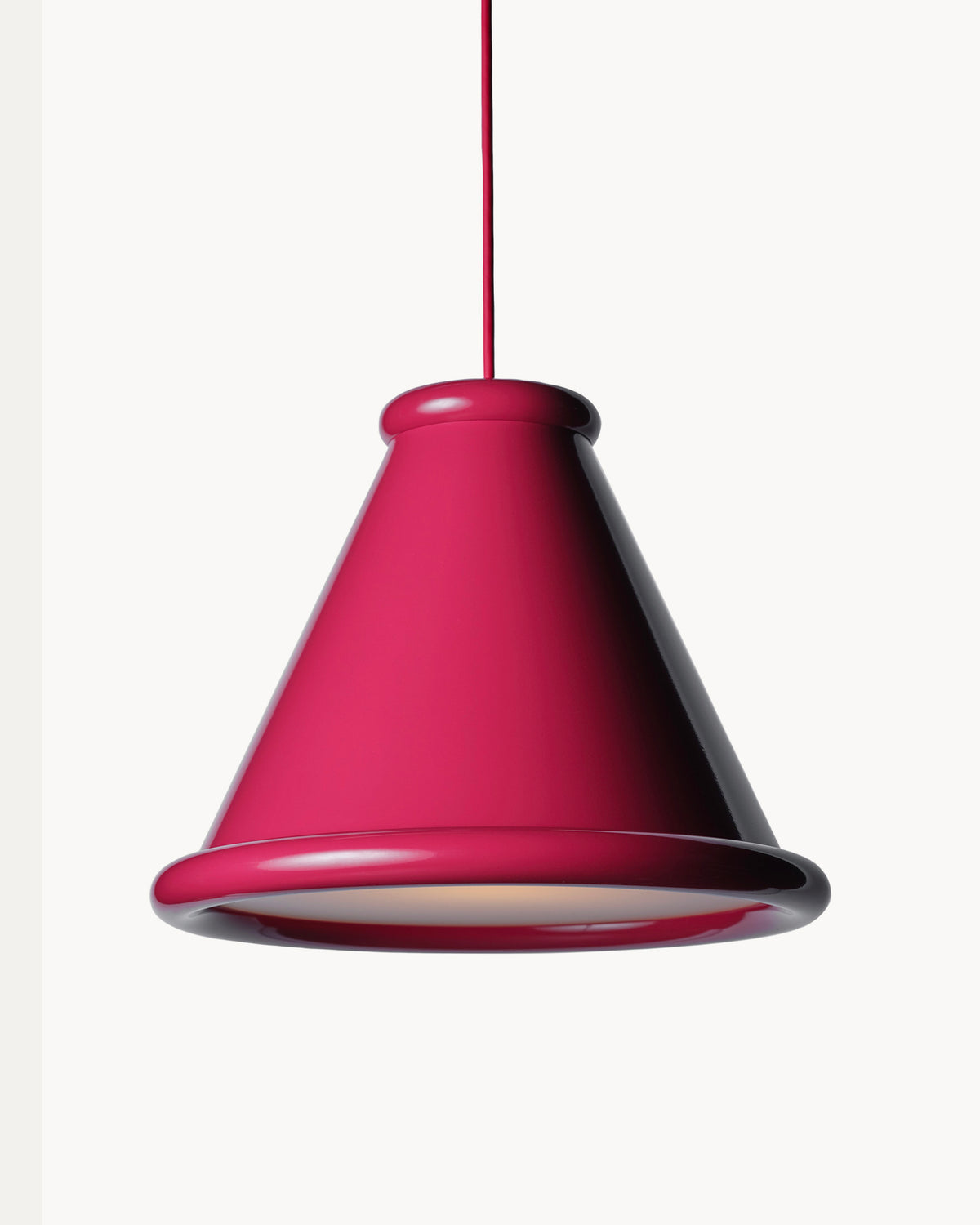 Lampada a sospensione in alluminio Belle