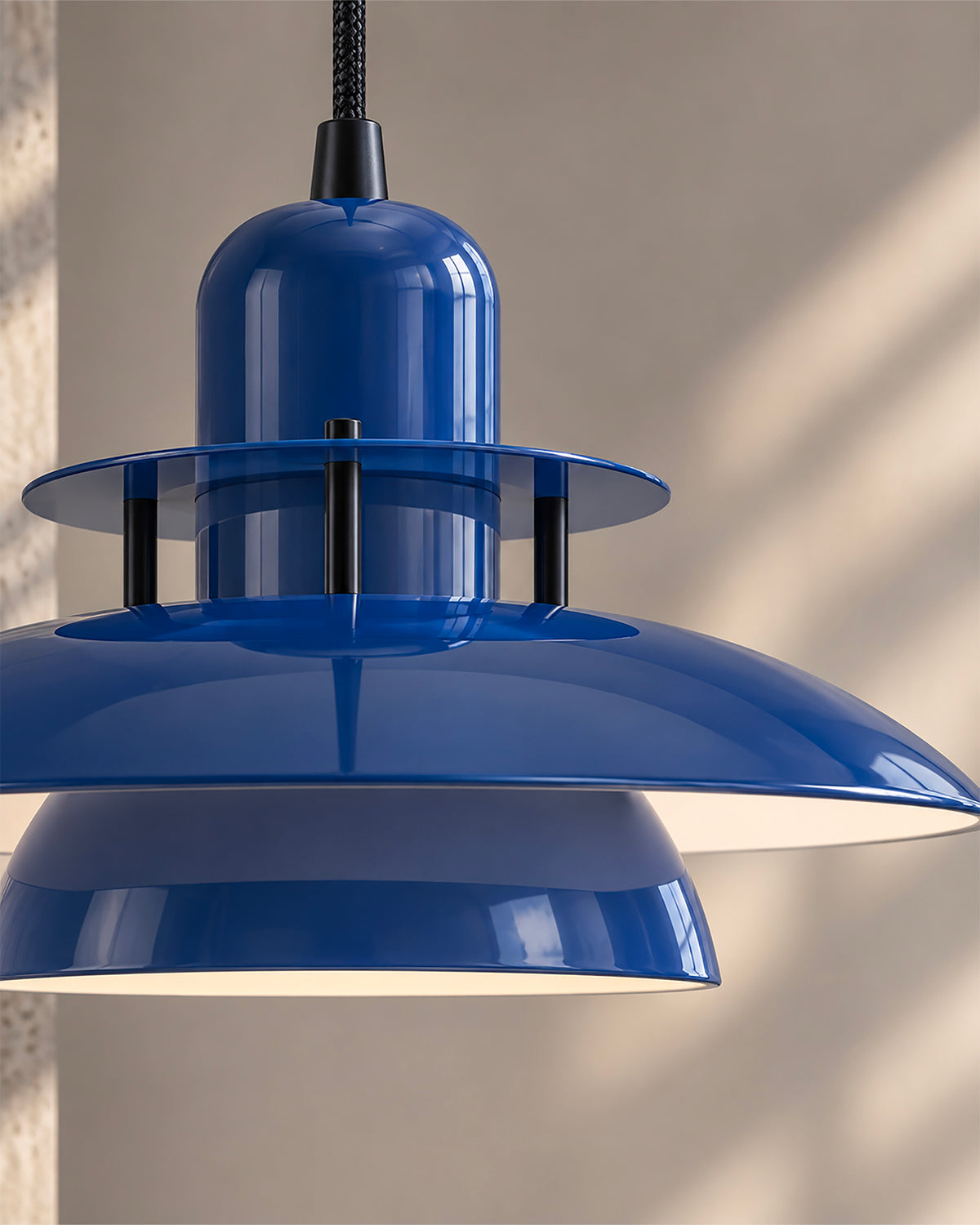 Lampada a sospensione piccola in metallo Primus IV