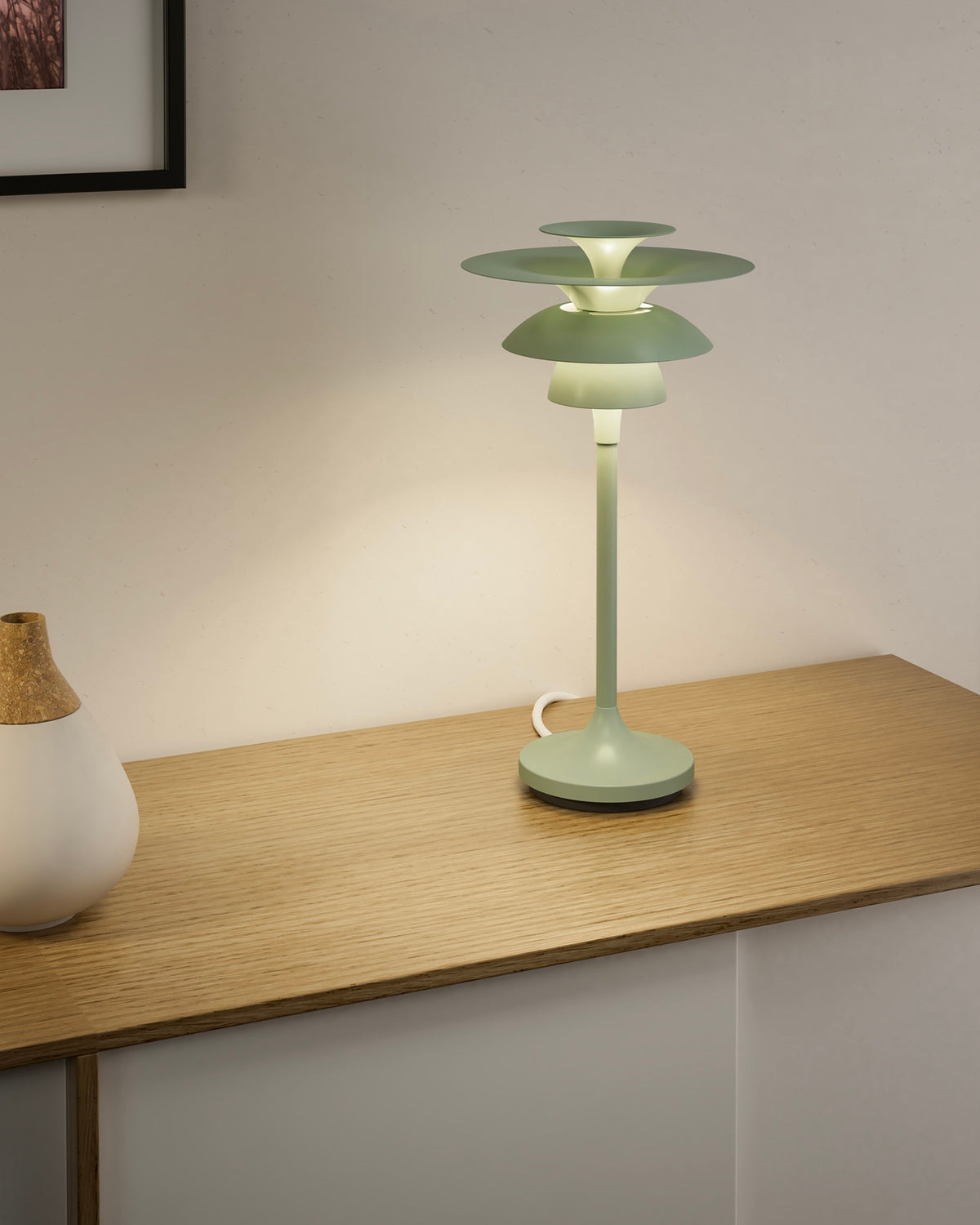 Lampada da tavolo in metallo Picasso