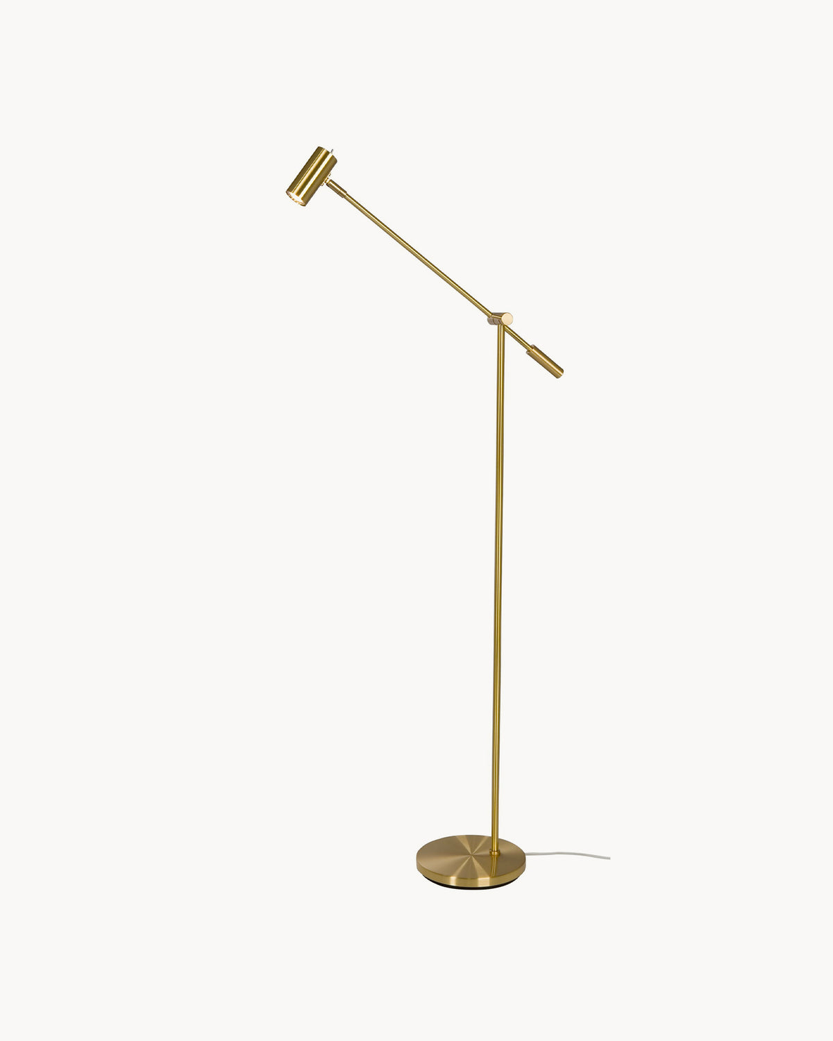 Lampada da terra in metallo dimmerabile Cato