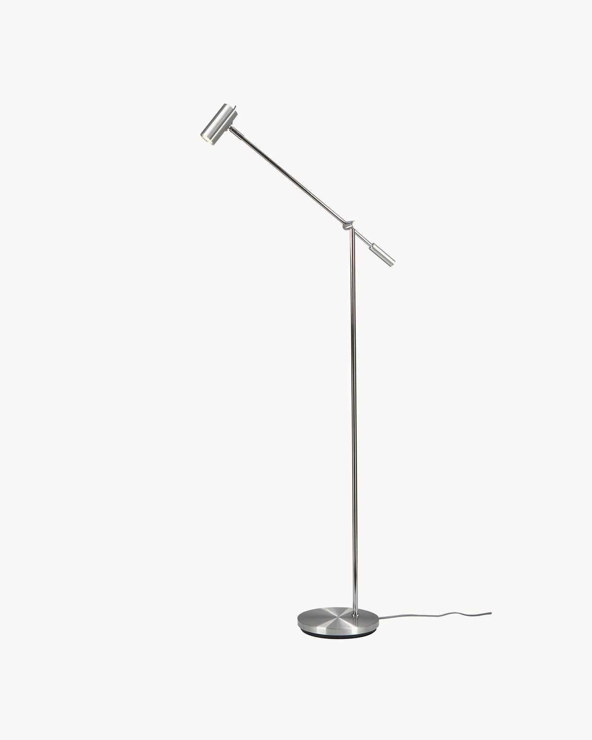 Lampada da terra in metallo dimmerabile Cato