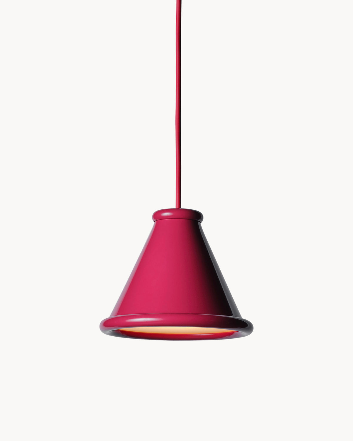 Lampada a sospensione in alluminio Belle