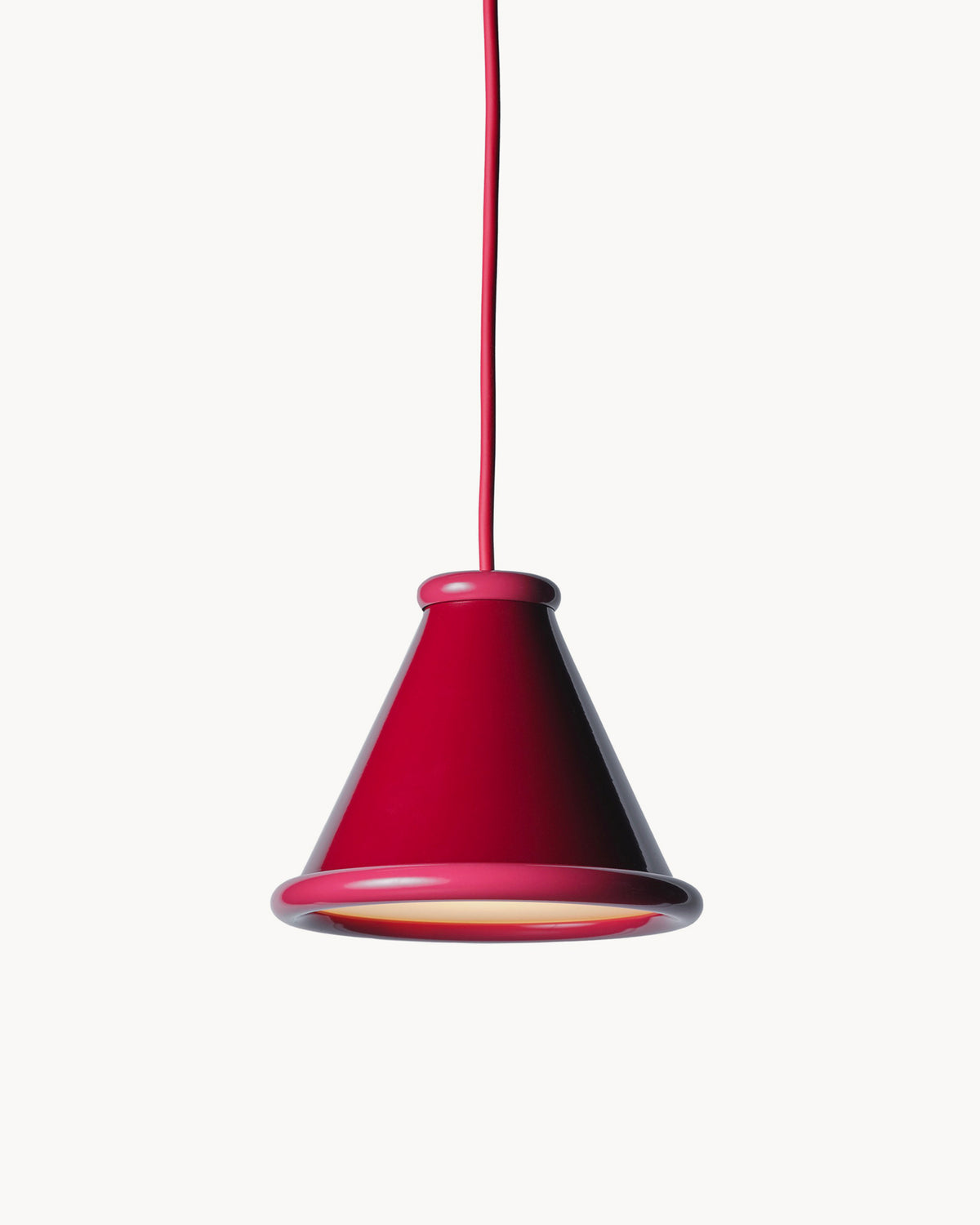 Lampada a sospensione in alluminio Belle