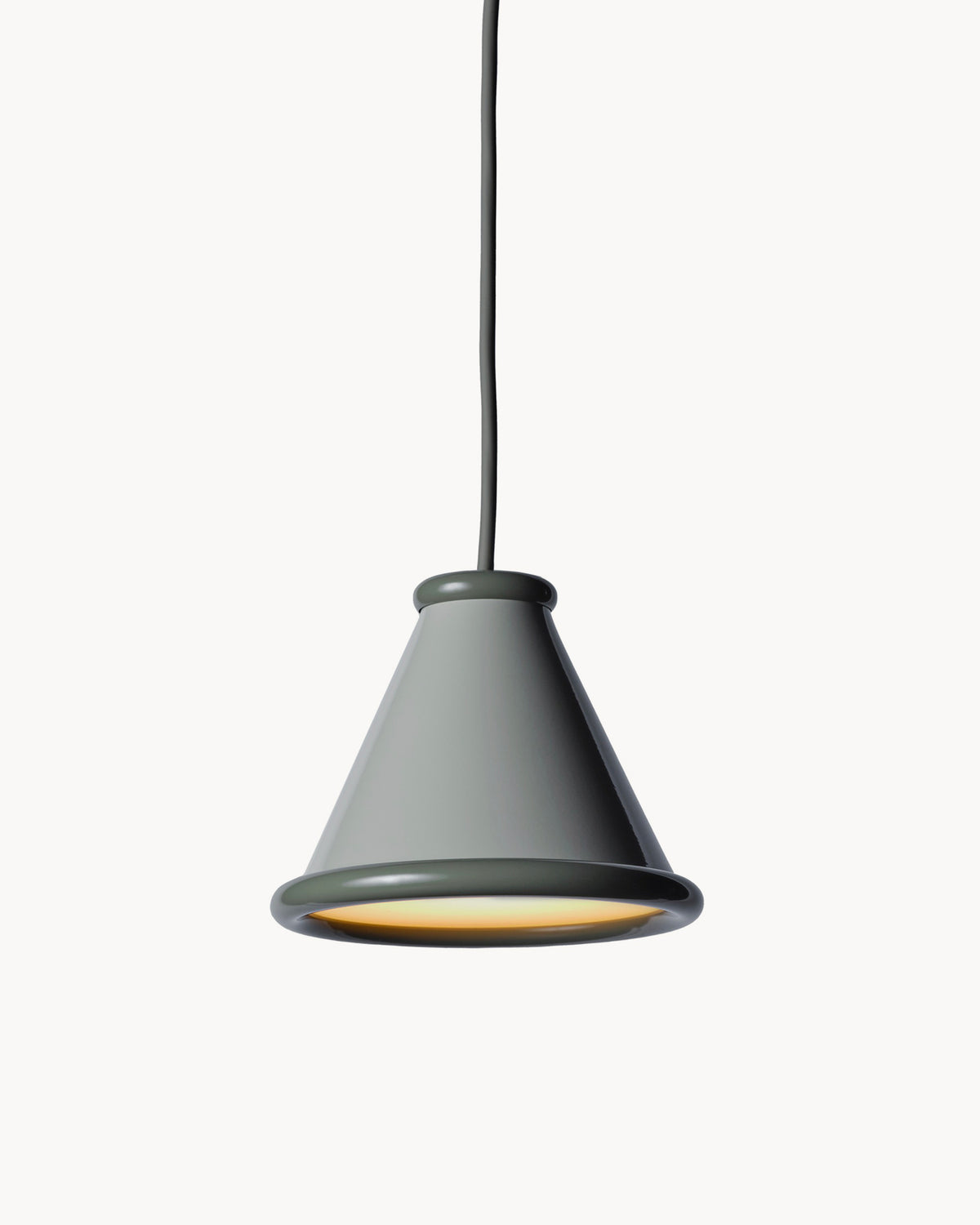 Lampada a sospensione in alluminio Belle
