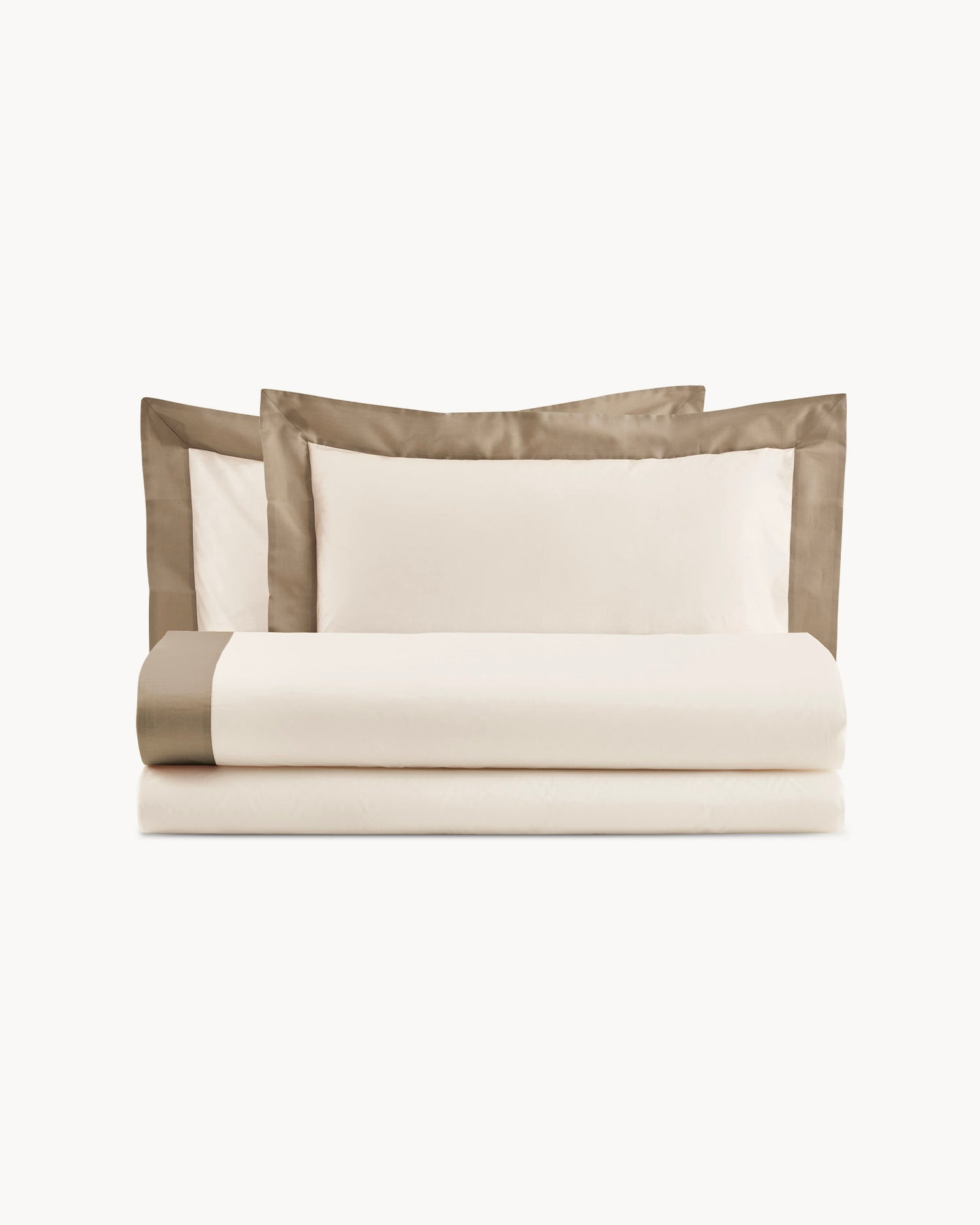 Completo letto in cotone con balze in raso Diamante, 16 colori disponibili