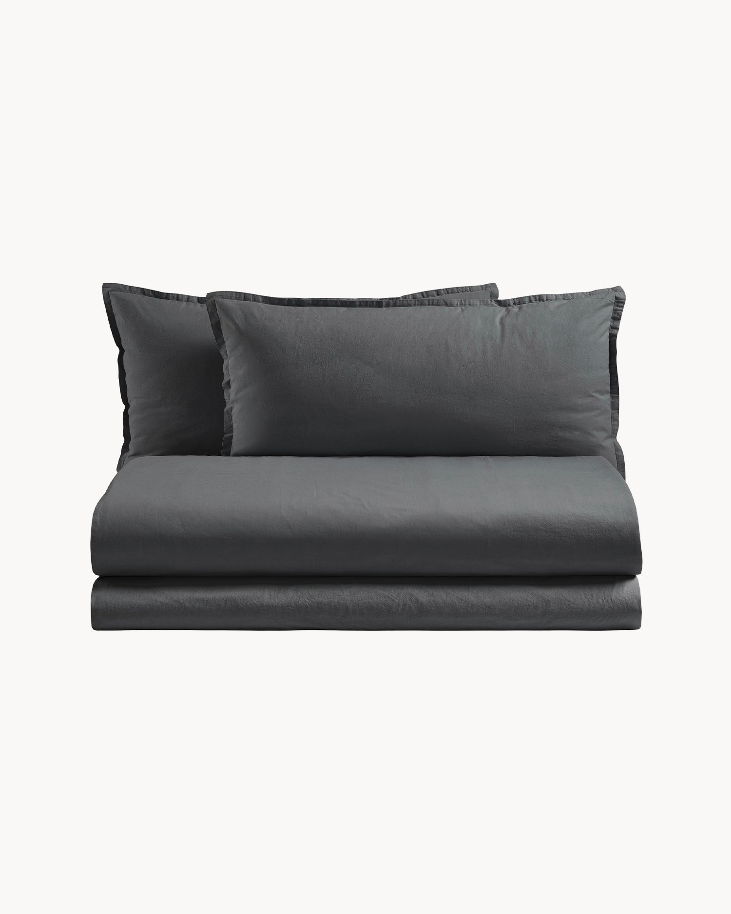 Parure copripiumino matrimoniale in puro cotone Rio, 26 colori disponibili