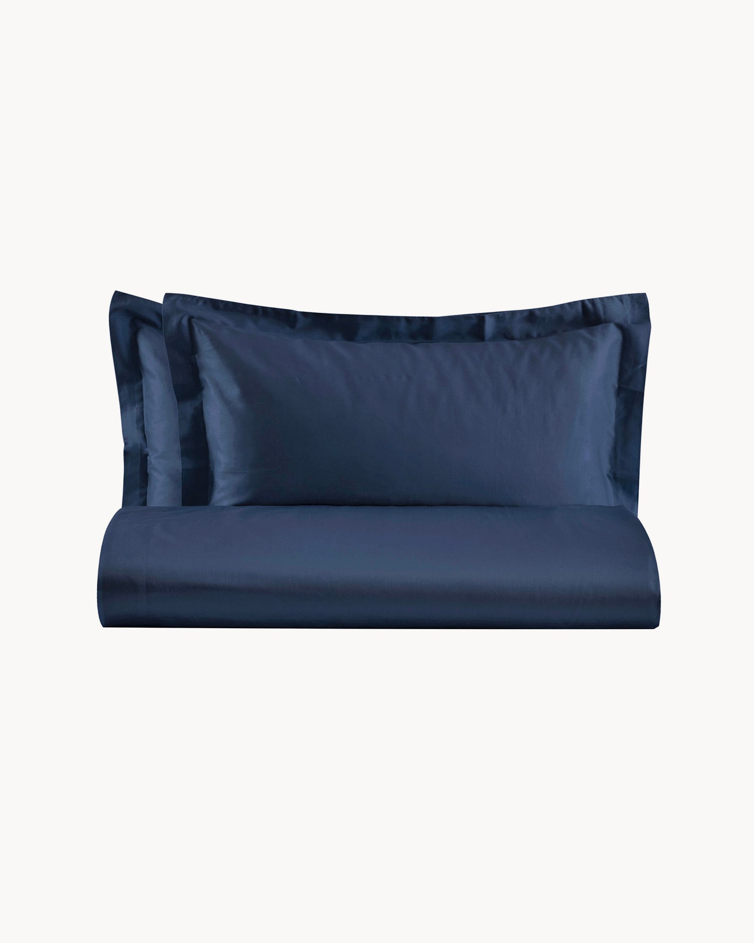 Parure copripiumino matrimoniale in raso di cotone Ametista, 16 colori disponibili