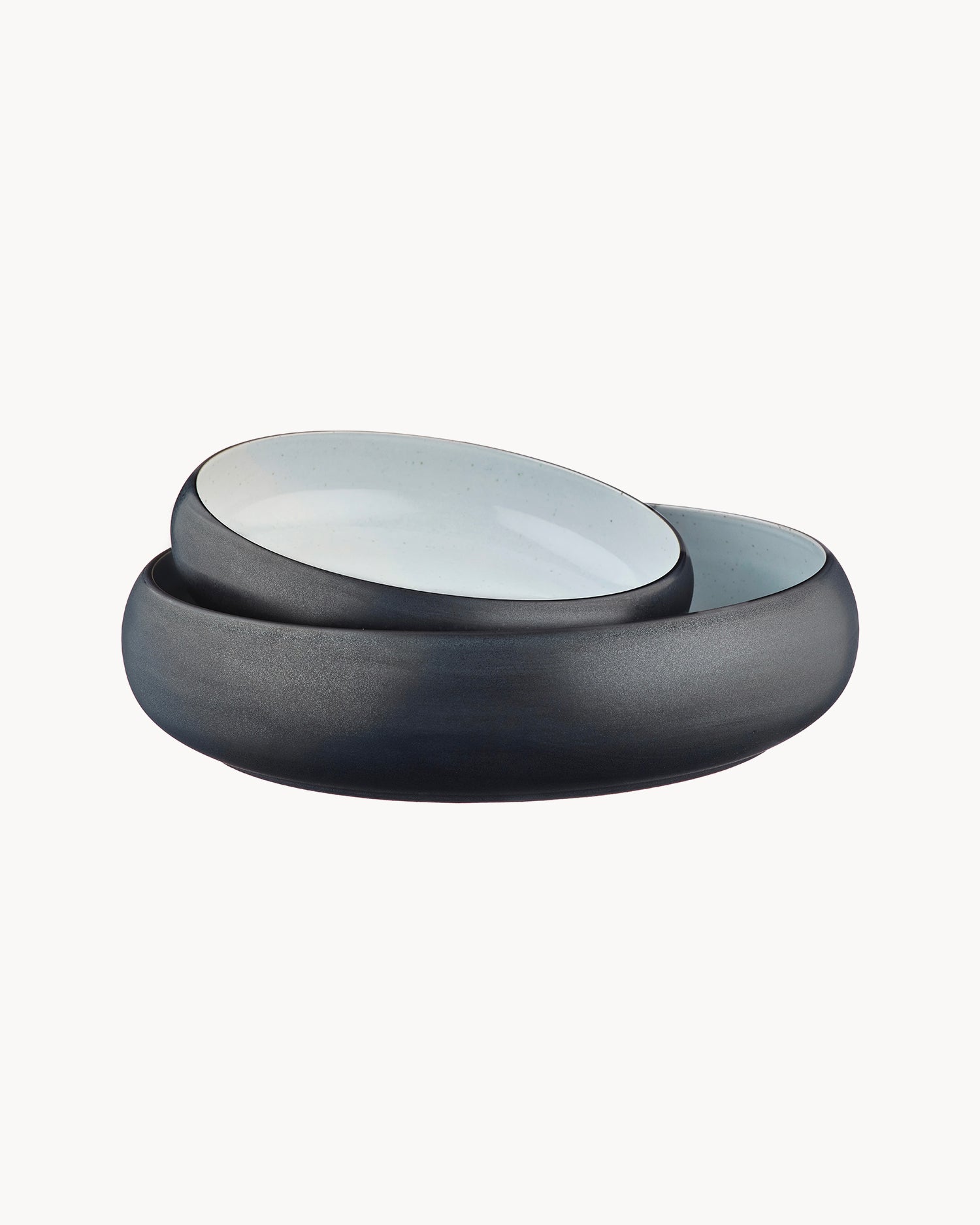 Set 2 portafrutta in gres Gourmet