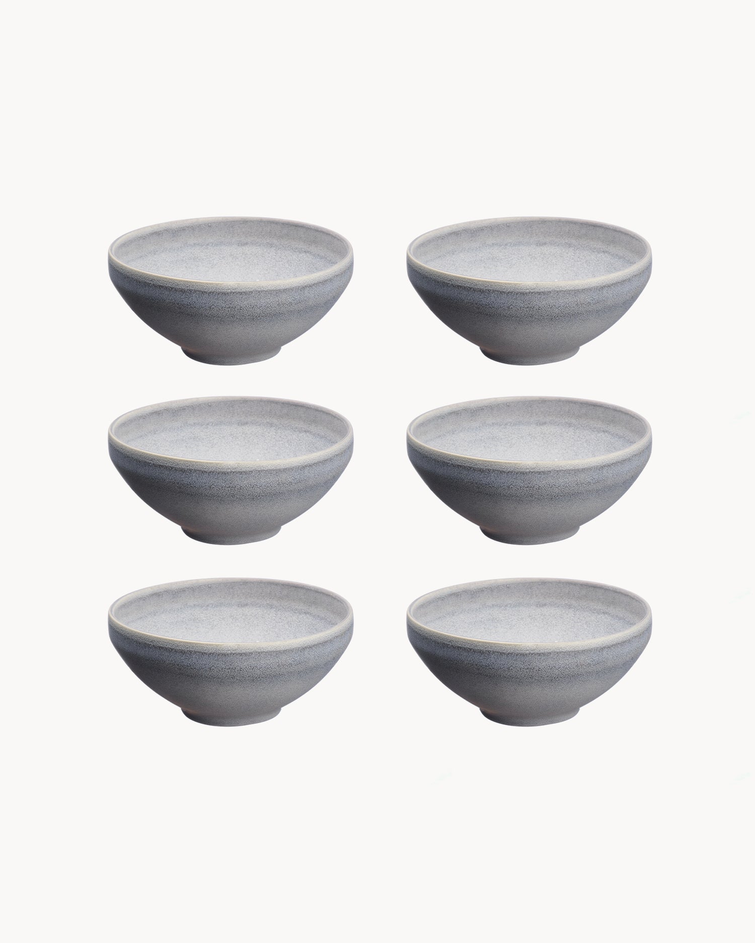 Set 6 bowl in grès Stone