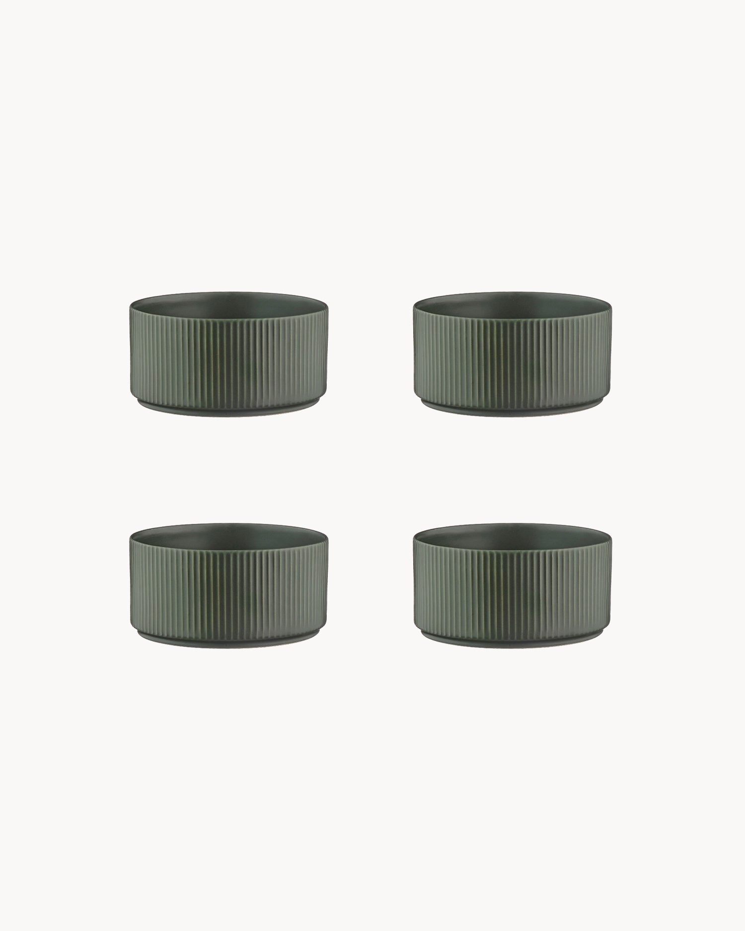 Set 4 bowl in grès Scandi