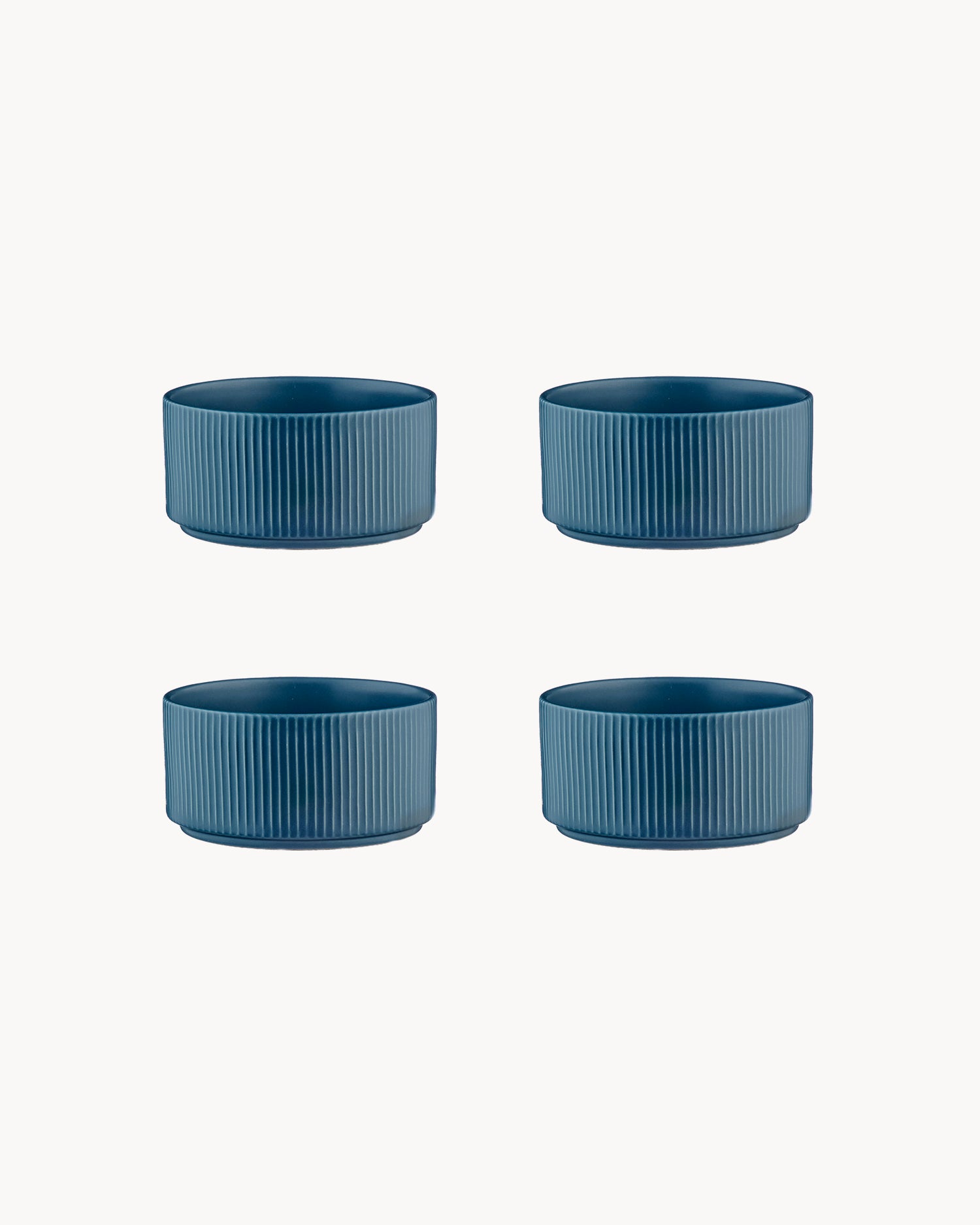 Set 4 bowl in grès Scandi