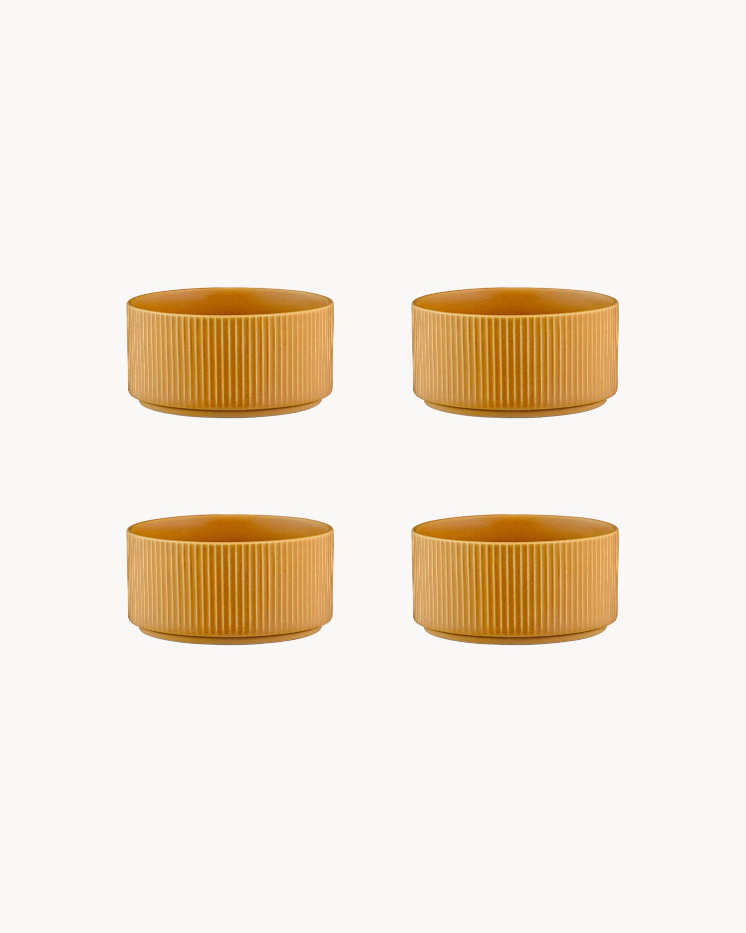 Set 4 bowl in grès Scandi
