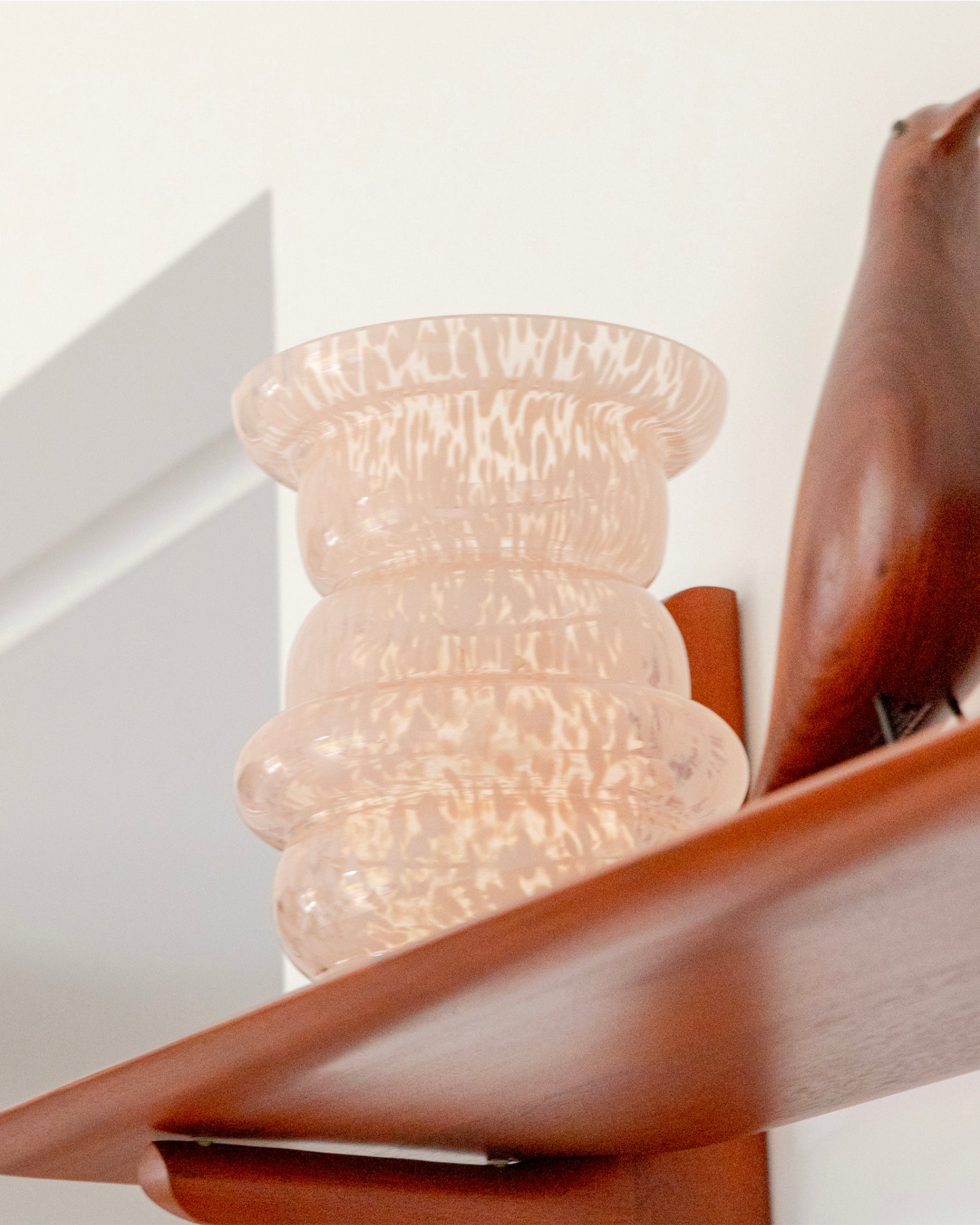 Vaso in vetro soffiato Dôme