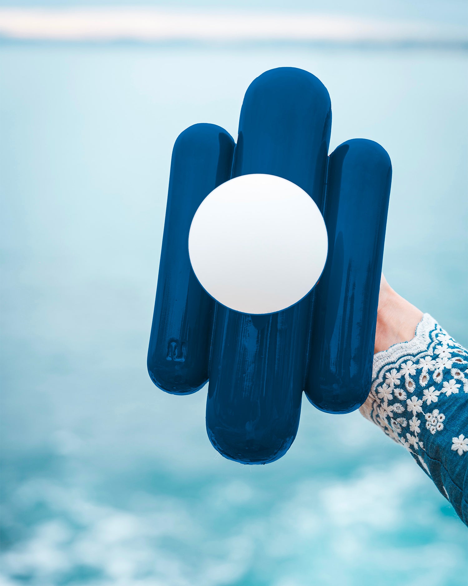 Lampada da parete in ceramica Madeleine