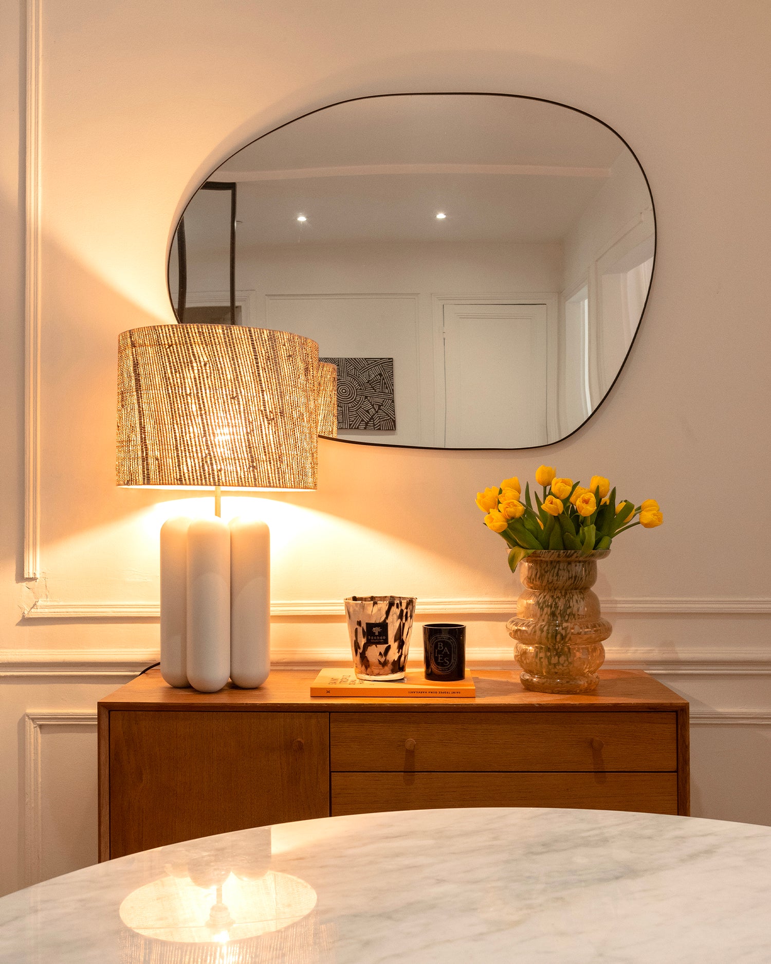 Vaso in vetro soffiato Dôme