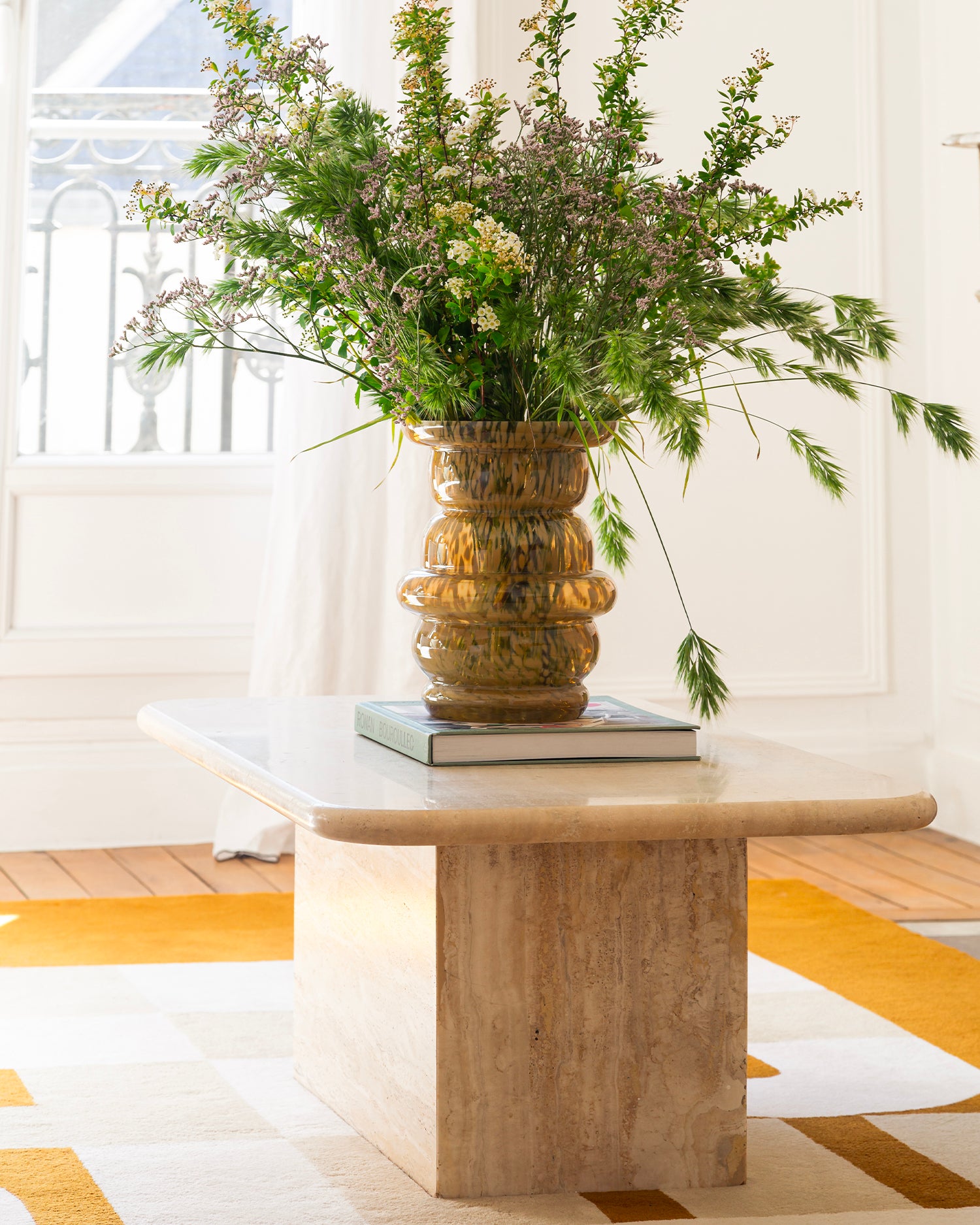 Vaso in vetro soffiato Dôme