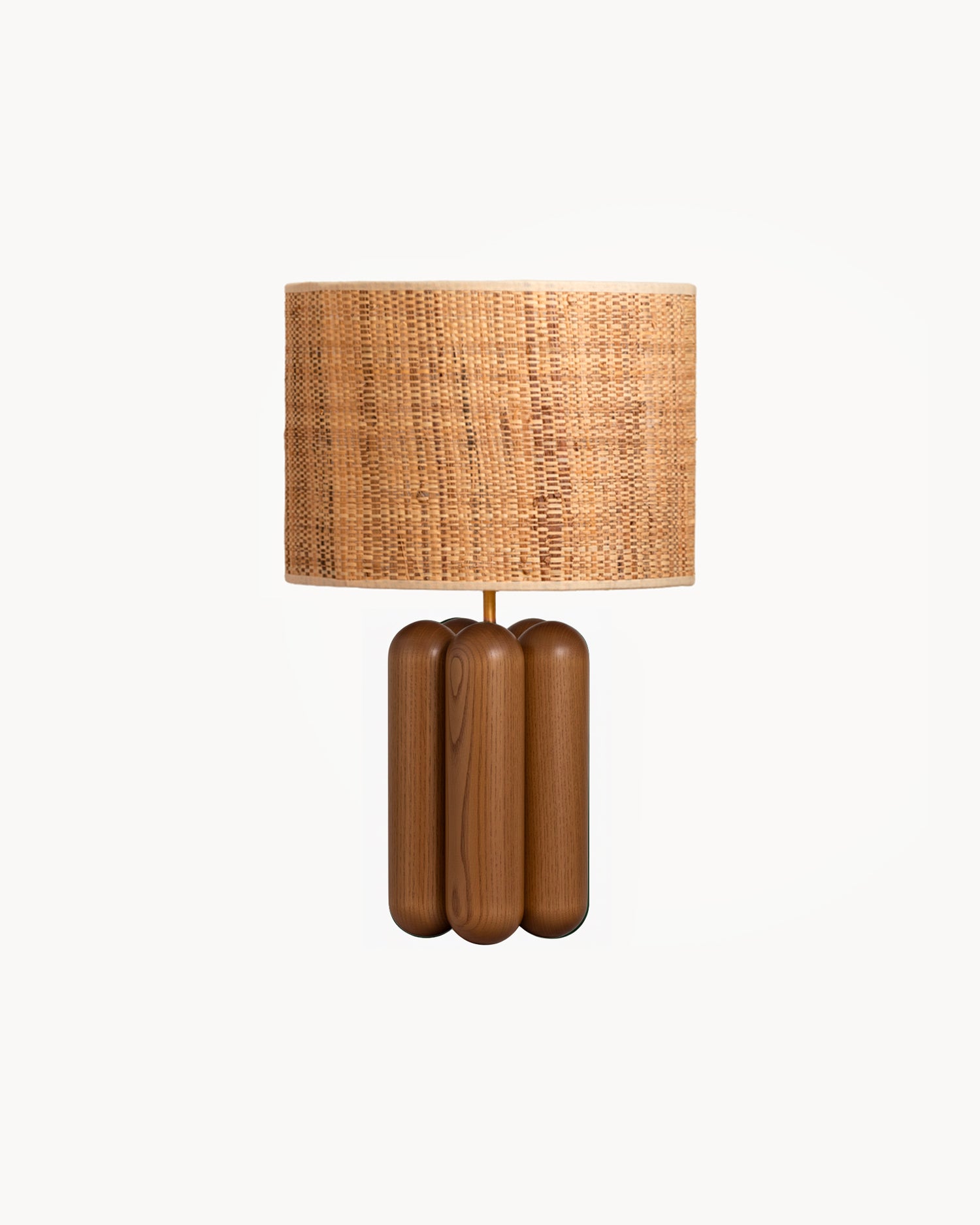 Lampada in legno con paralume La Petite Charlotte