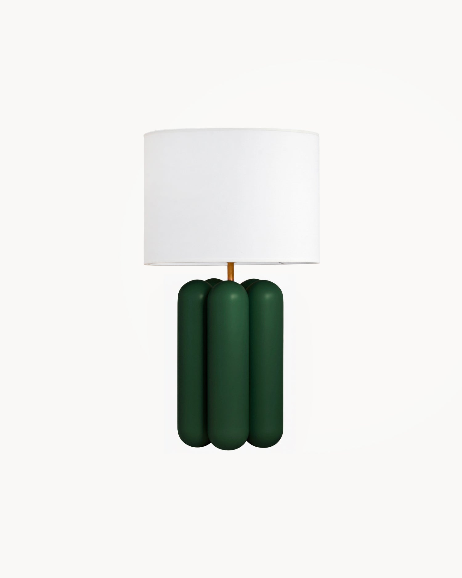 Lampada in legno con paralume Charlotte