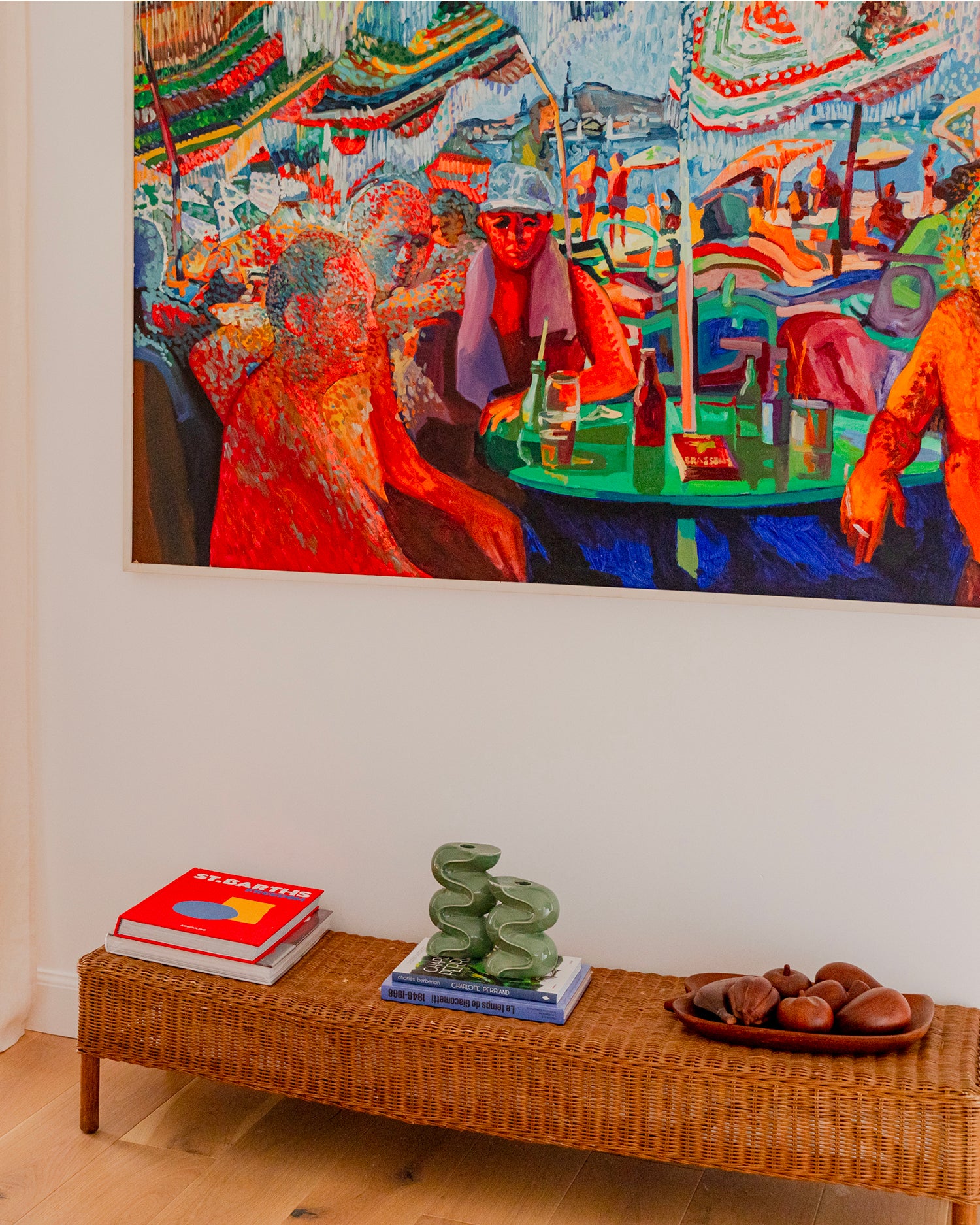 Set 2 portacandele in ceramica Ganache