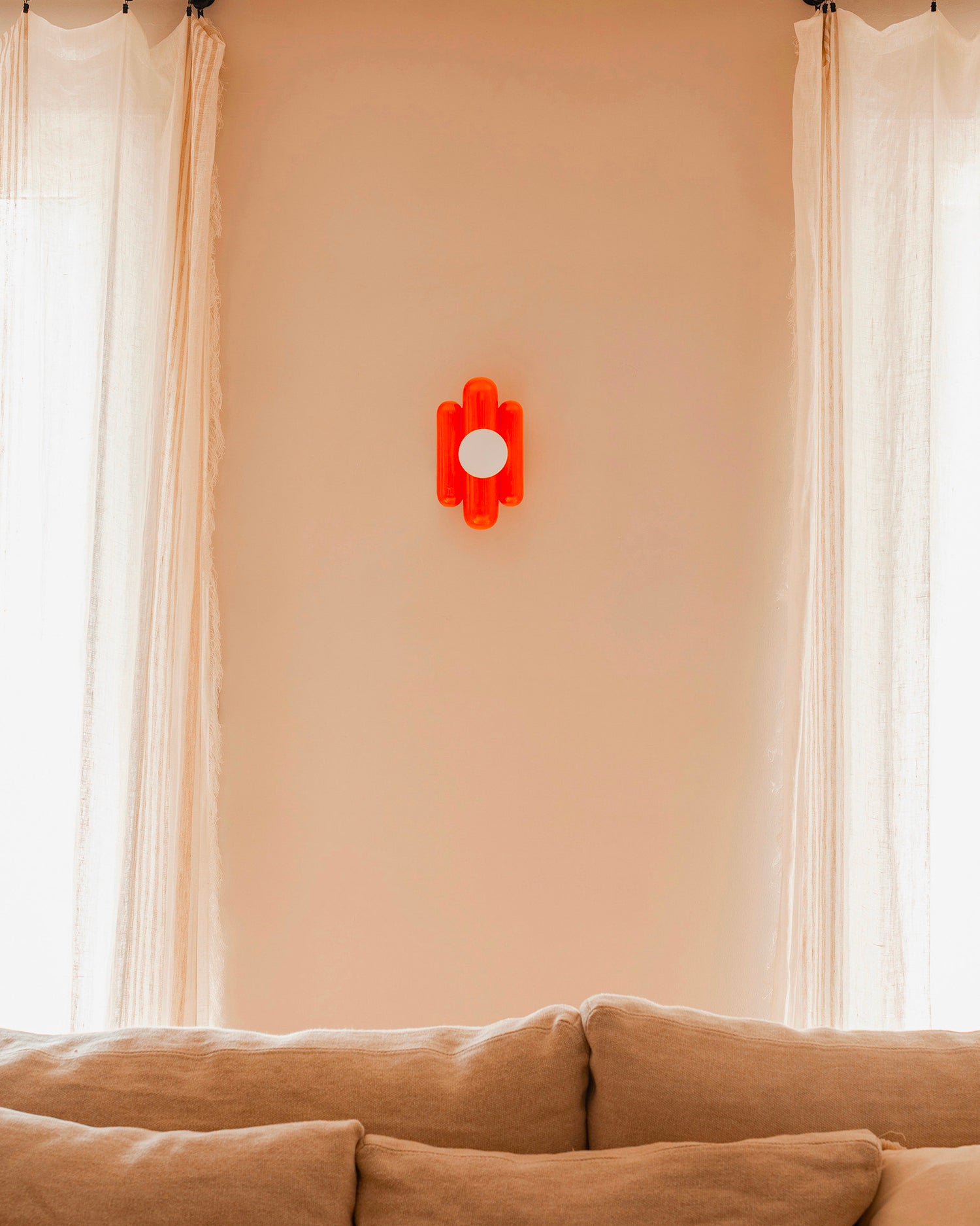 Lampada da parete in ceramica Madeleine