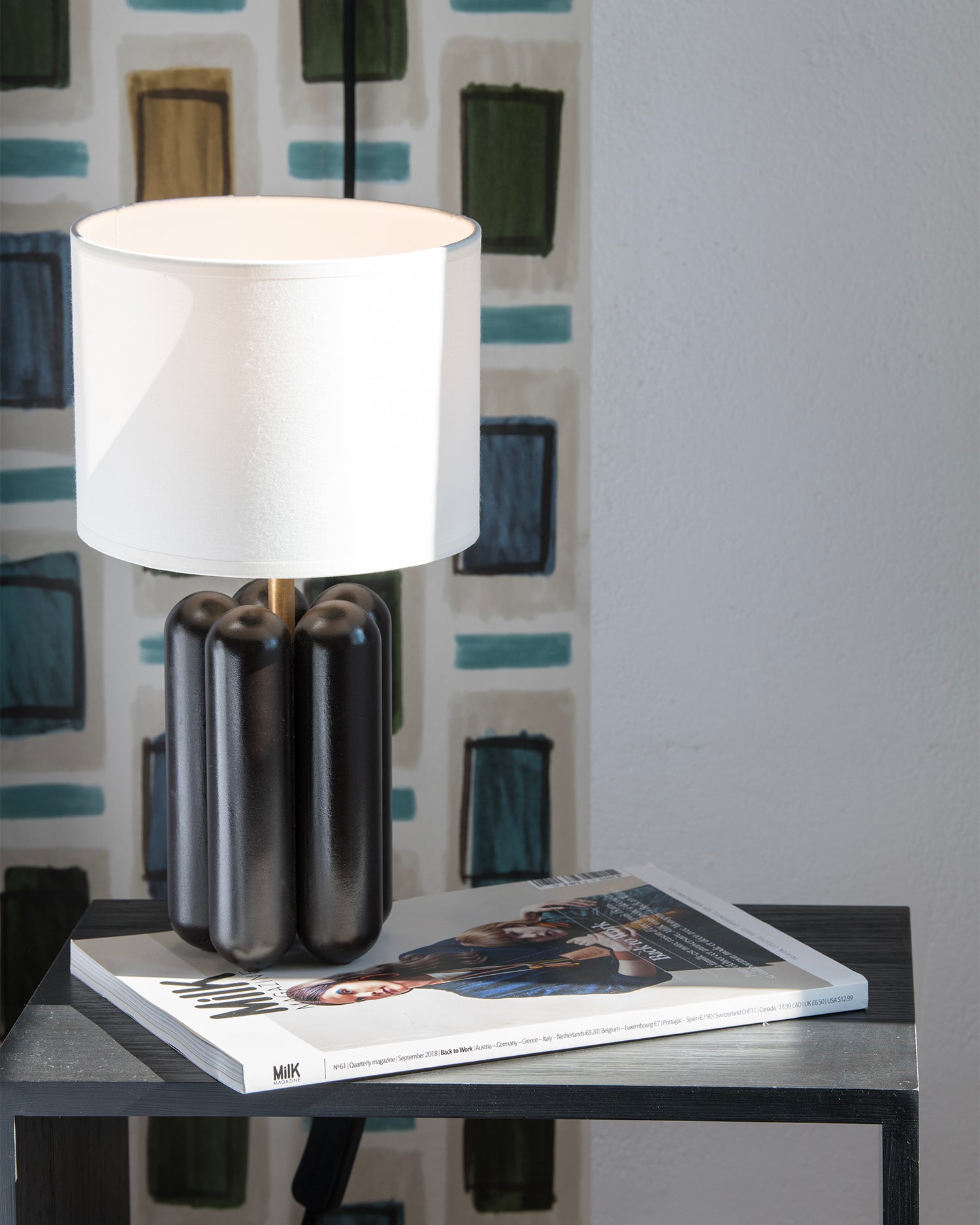 Lampada in legno con paralume La Petite Charlotte