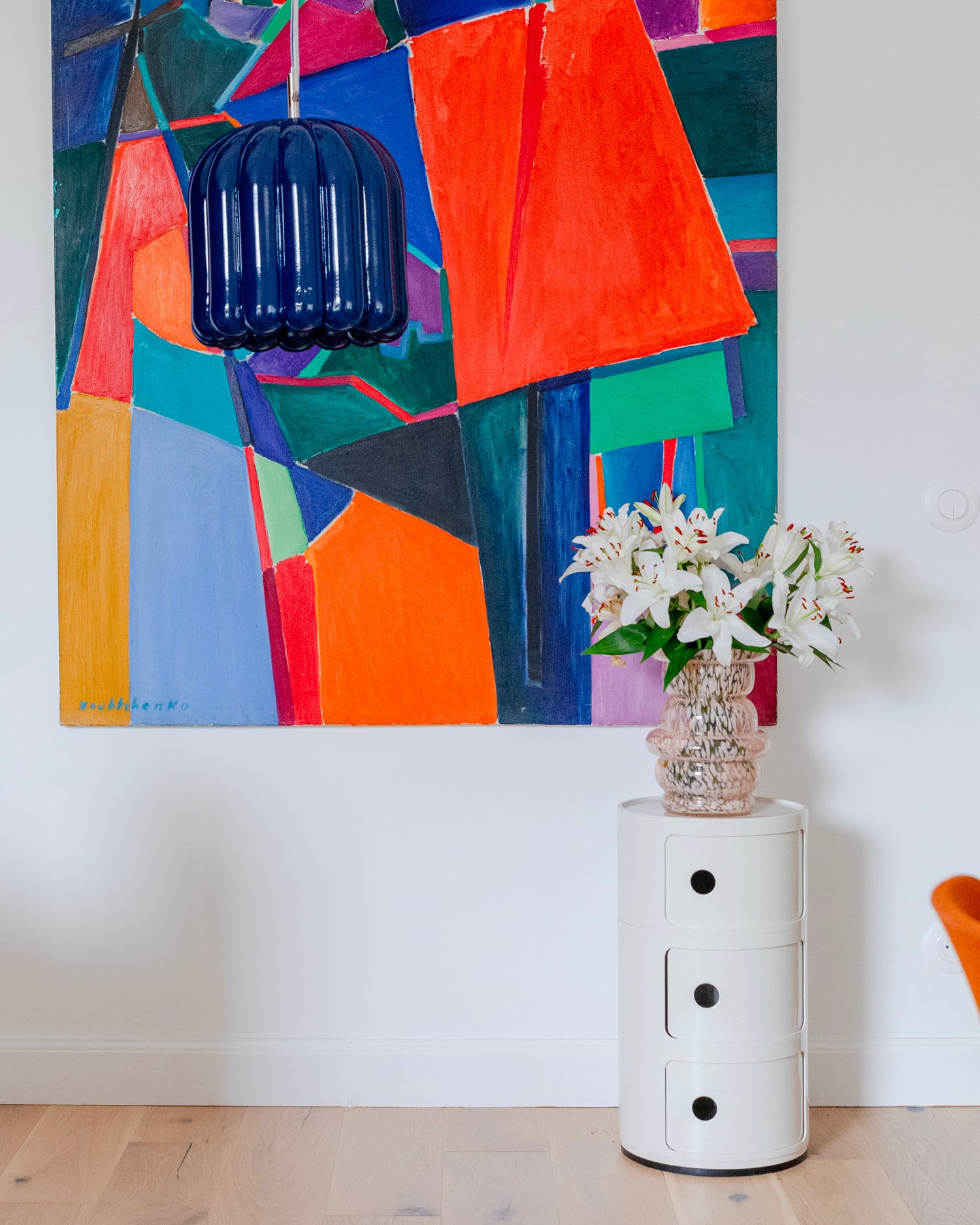 Vaso in vetro soffiato Dôme