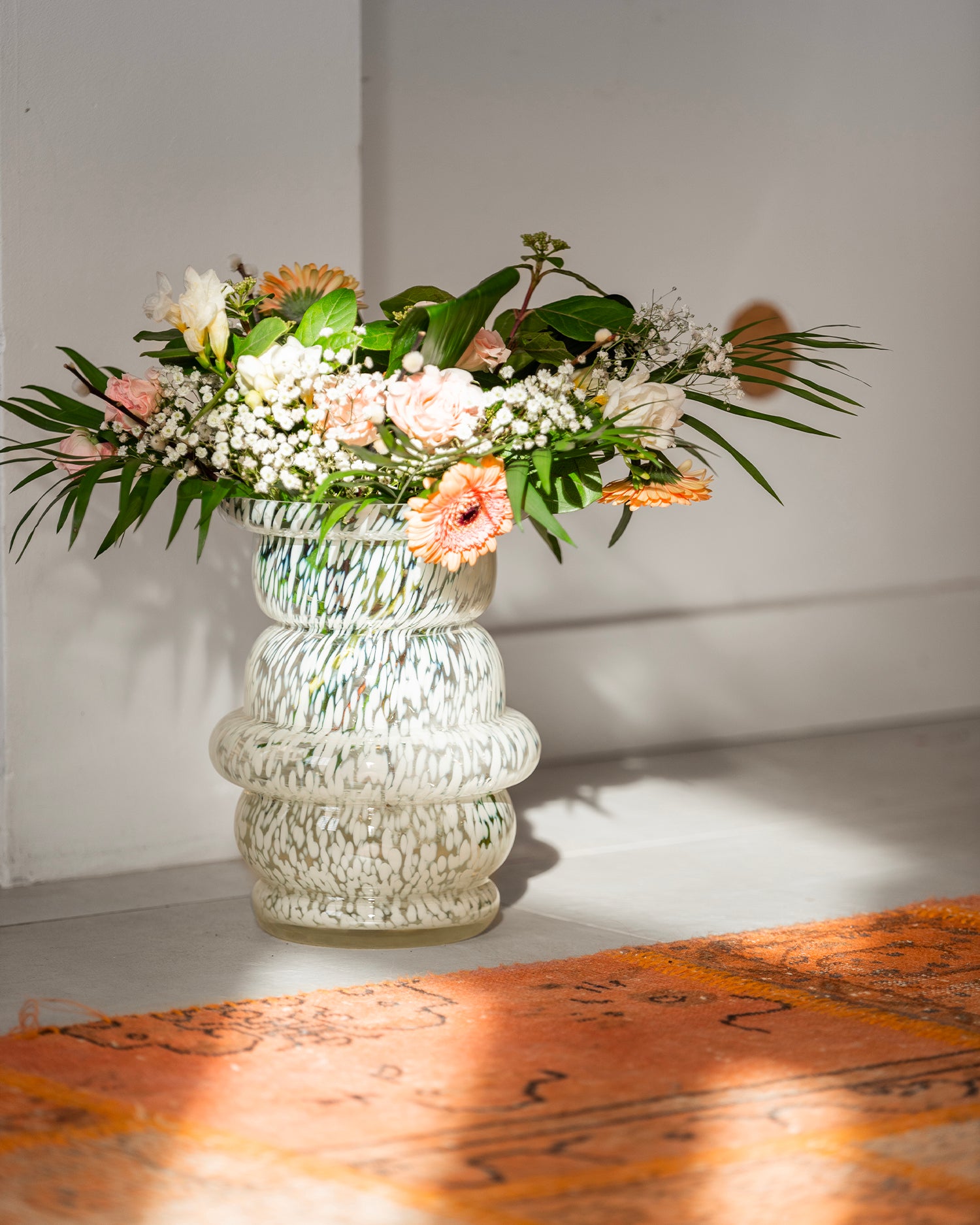 Vaso in vetro soffiato Dôme