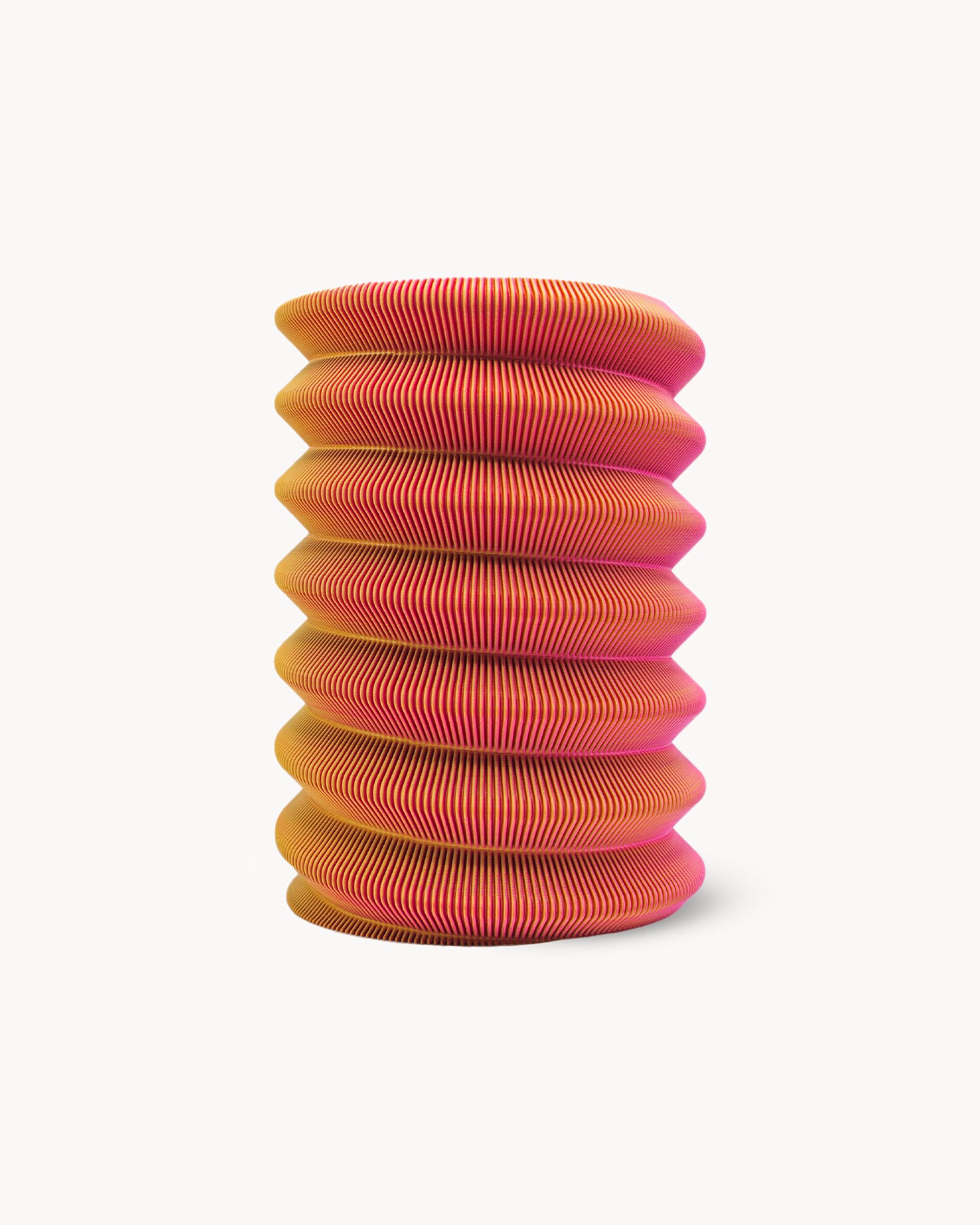 Vaso decorativo stampato in 3D Spiral