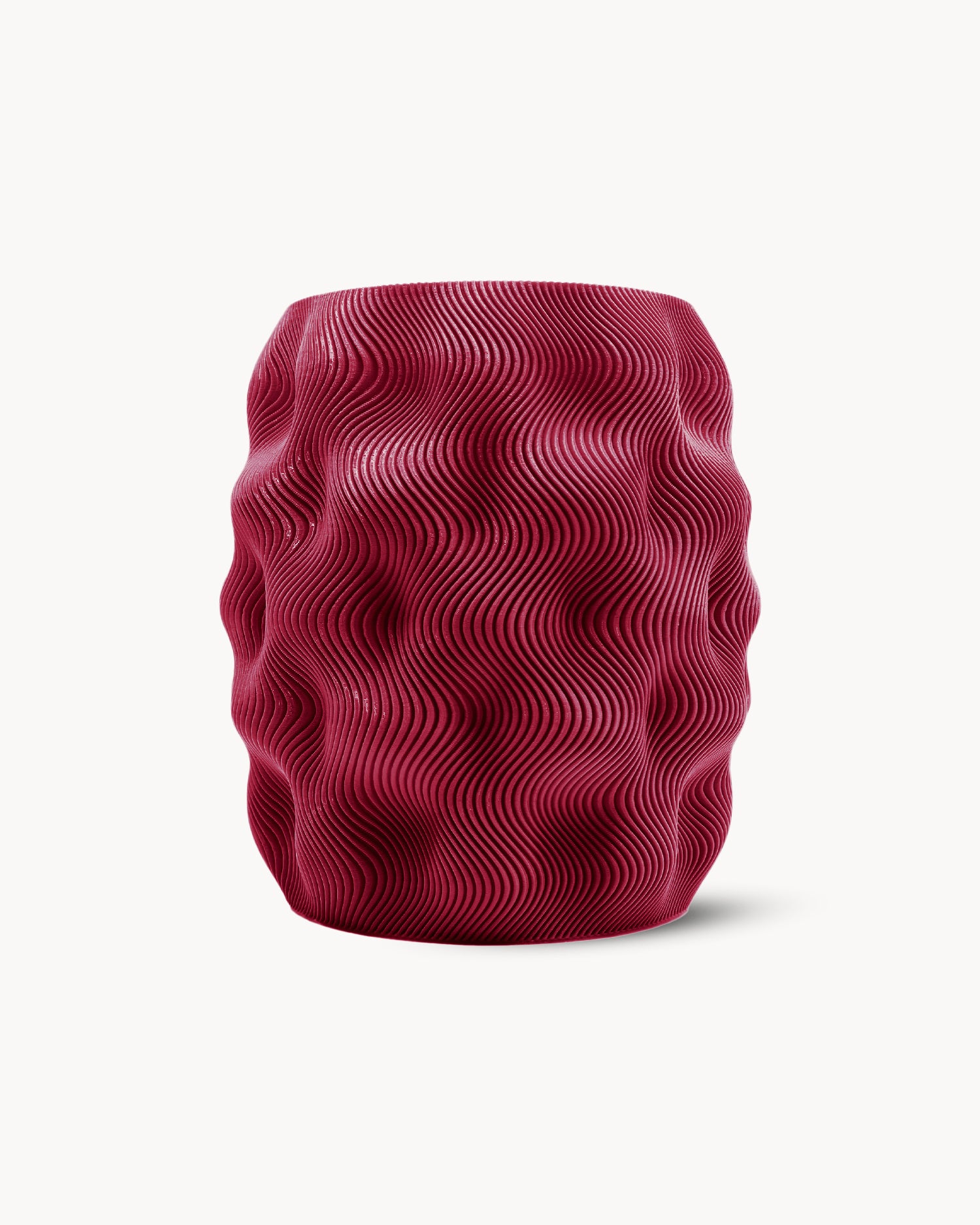 Vaso decorativo stampato in 3D Fire