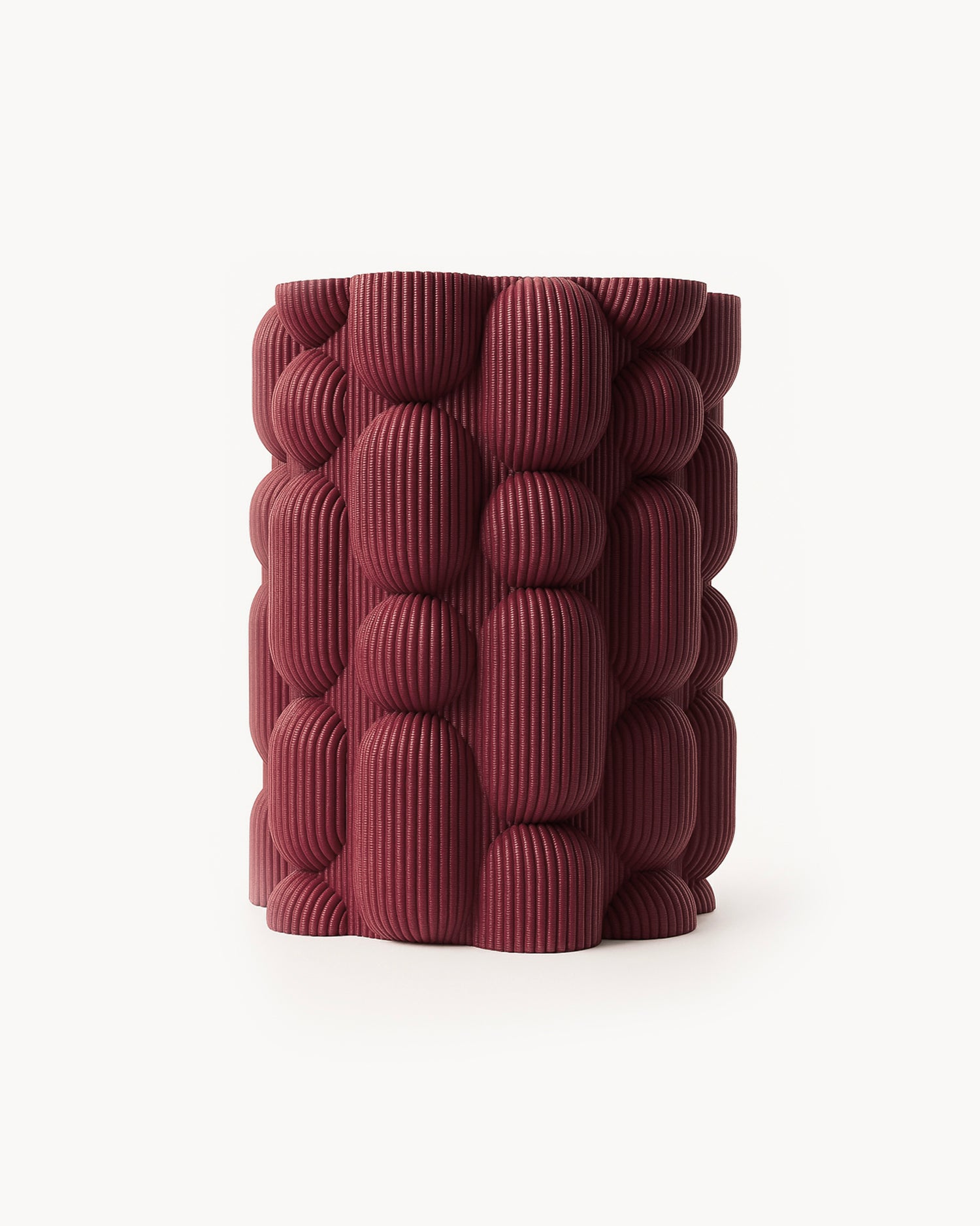 Vaso decorativo stampato in 3D Lava