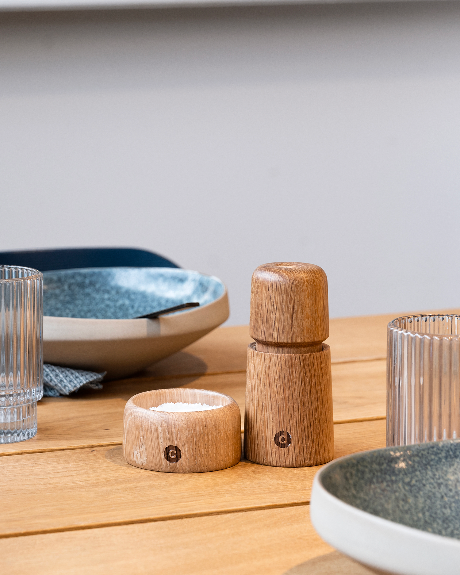 Macinaspezie in legno di quercia Stockholm
