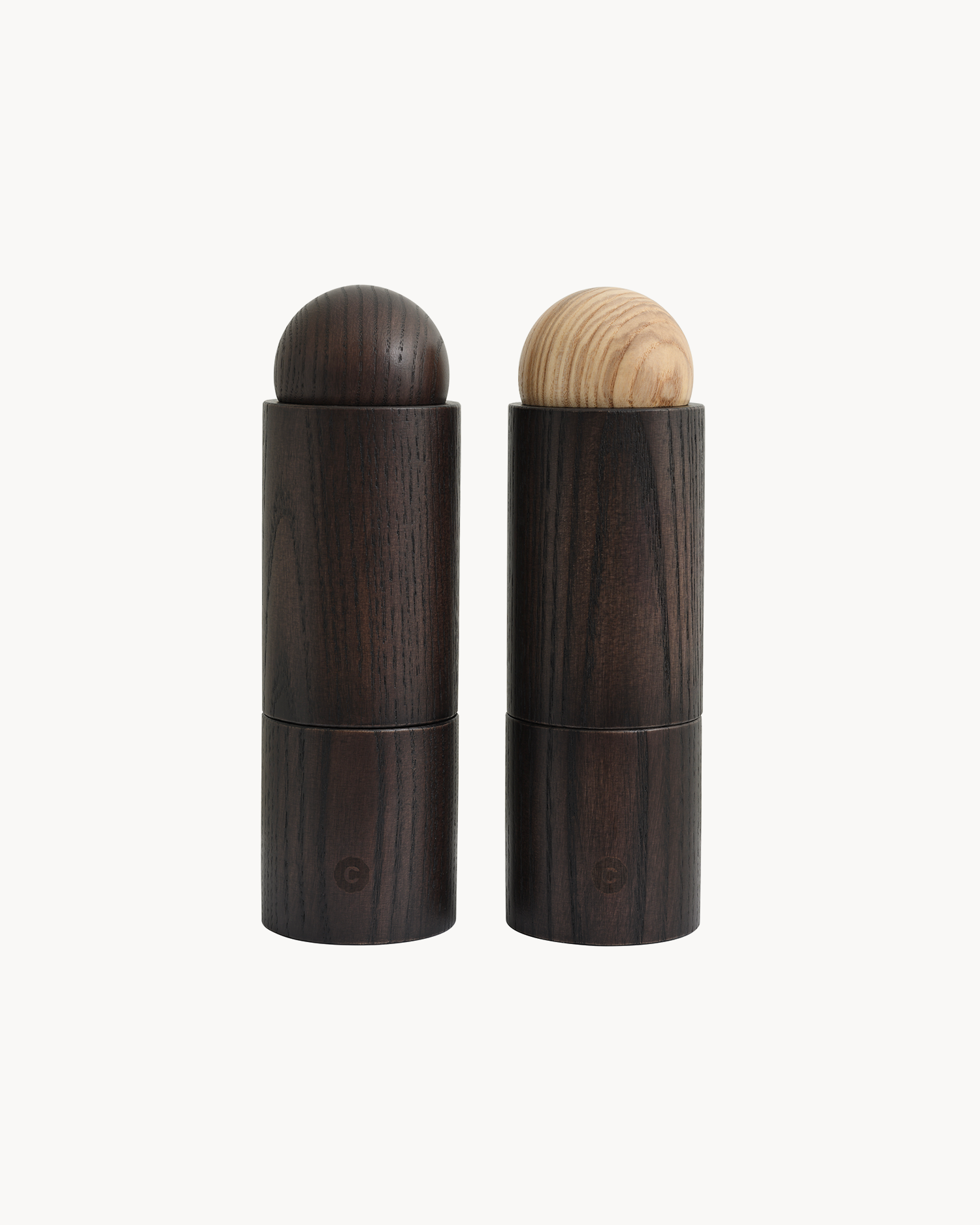 Set 2 macina sale e pepe in legno di frassino Aarhus