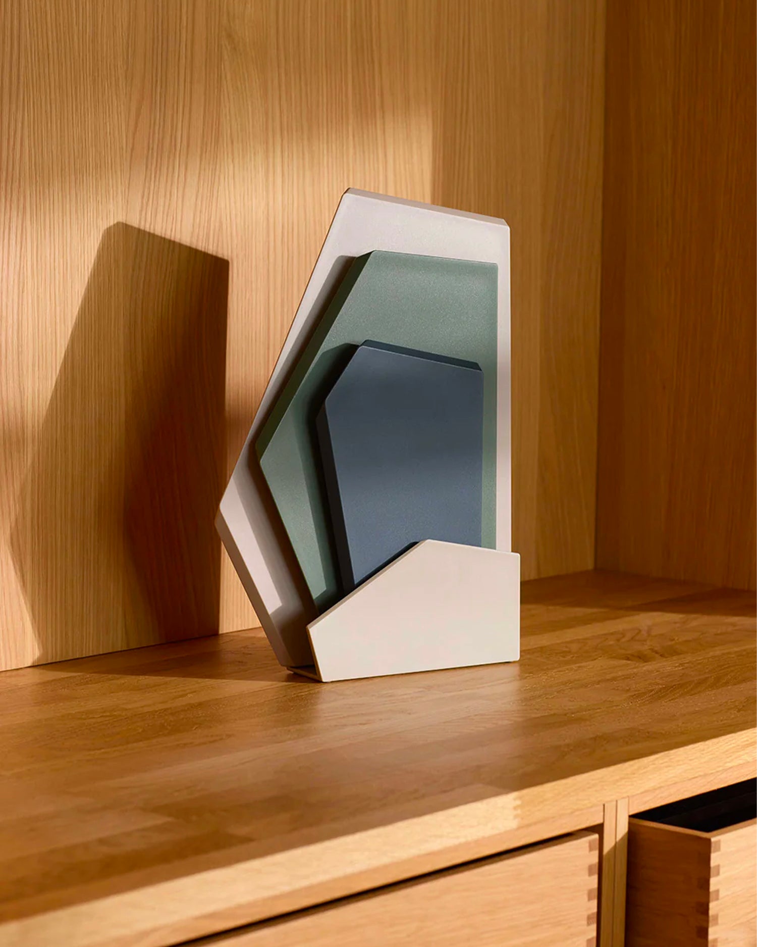 Set 3 taglieri da portata Zurich con supporto