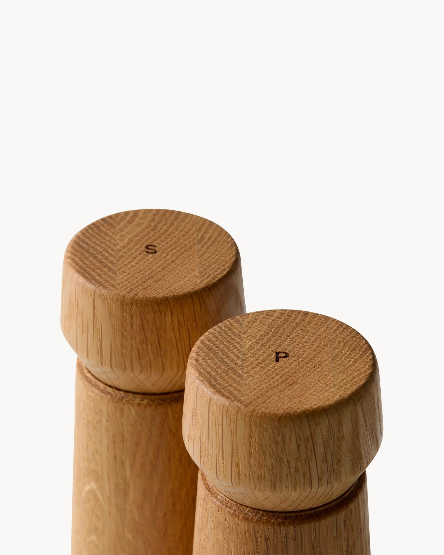 Set 2 macinaspezie in legno di quercia Amsterdam