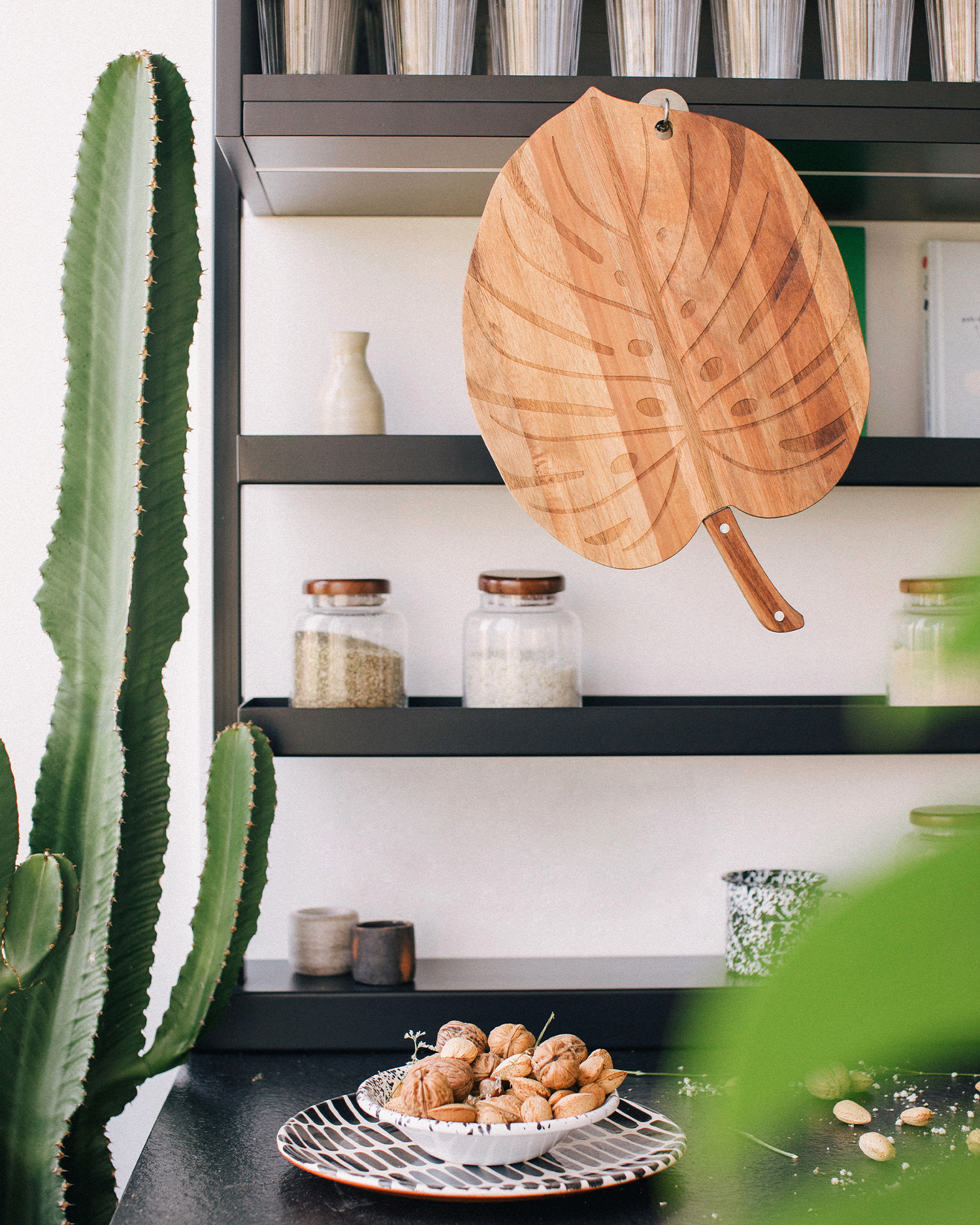 Tagliere da portata Monstera